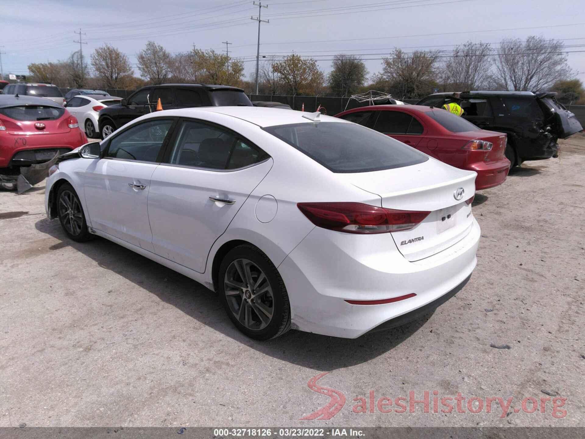 5NPD84LF3HH171647 2017 HYUNDAI ELANTRA