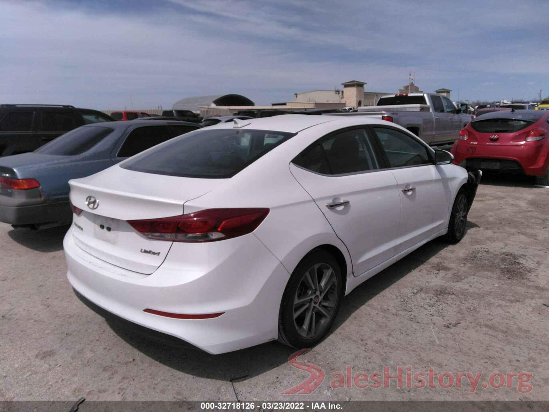 5NPD84LF3HH171647 2017 HYUNDAI ELANTRA