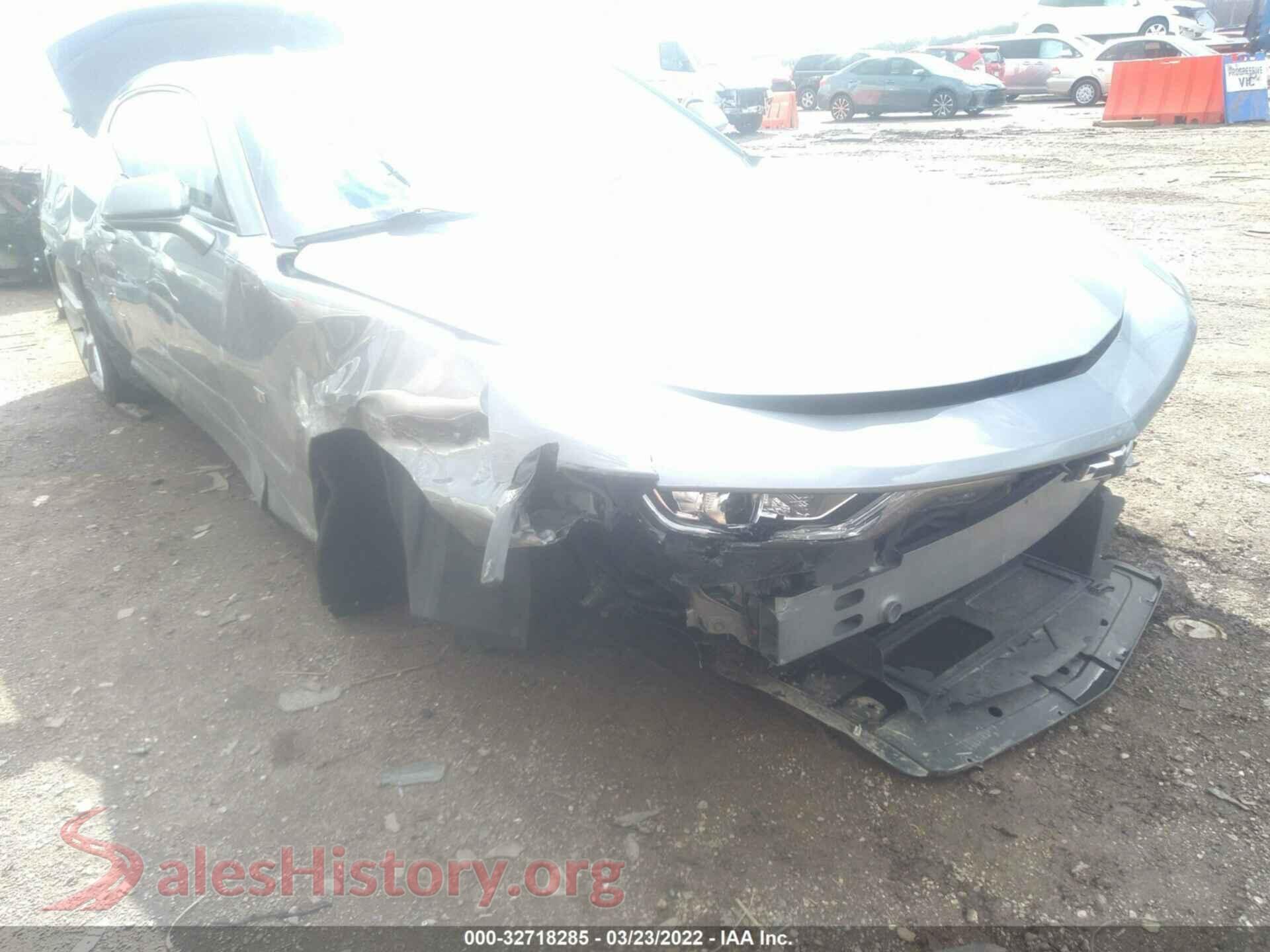2019 CHEVROLET CAMARO VIN 1G1FB1RX0K0129152, rear passenger side