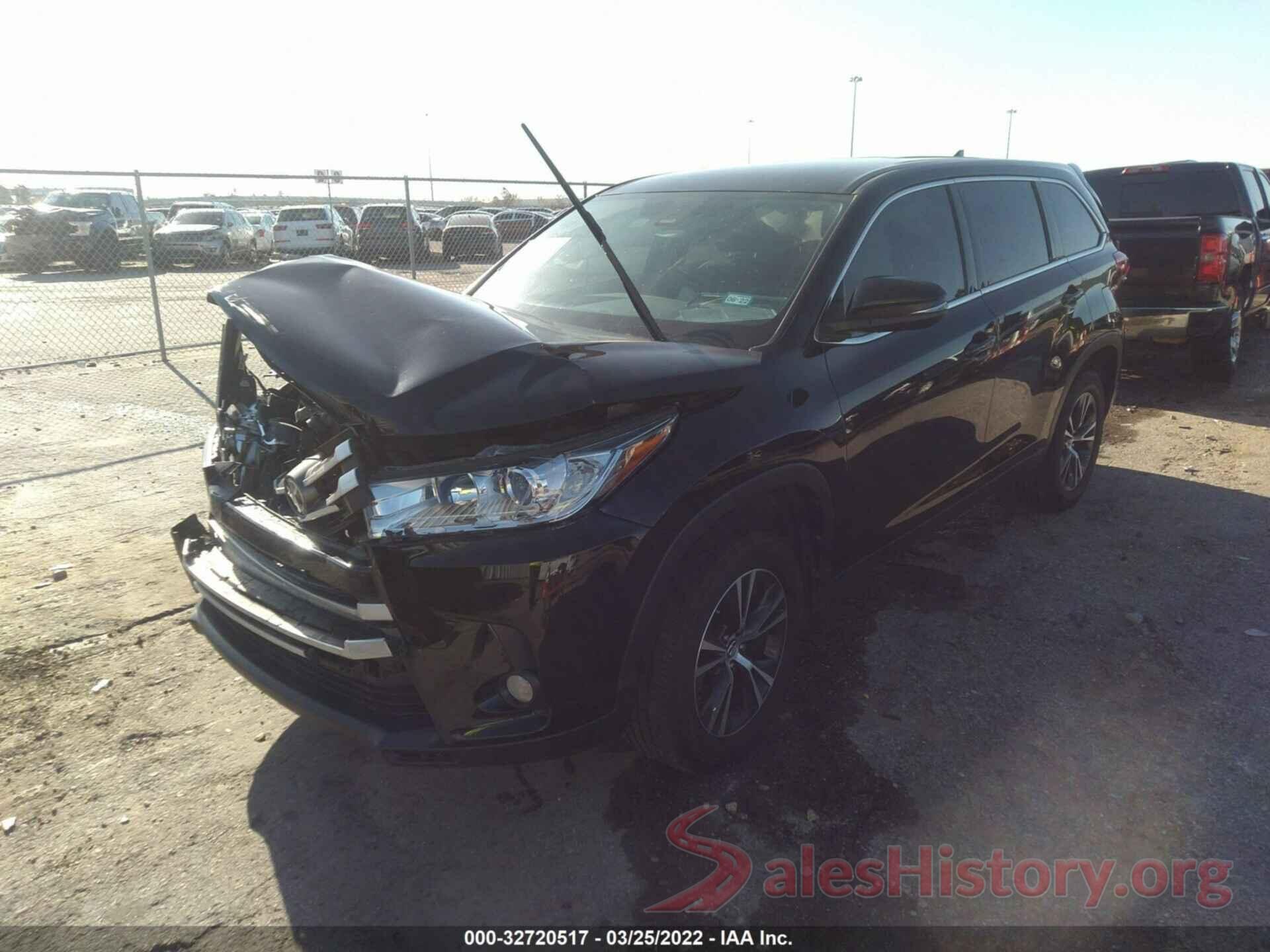 5TDZZRFH9KS351990 2019 TOYOTA HIGHLANDER