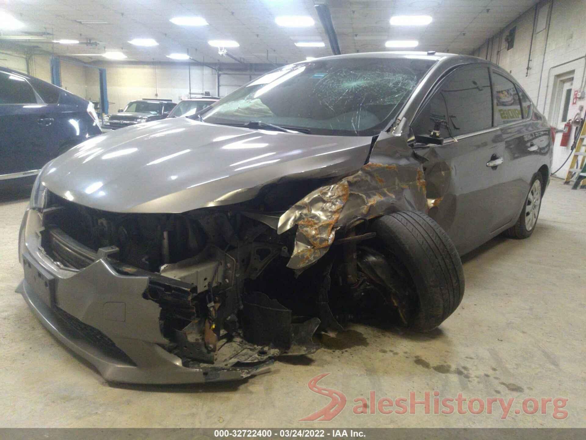 3N1AB7AP7GL644825 2016 NISSAN SENTRA