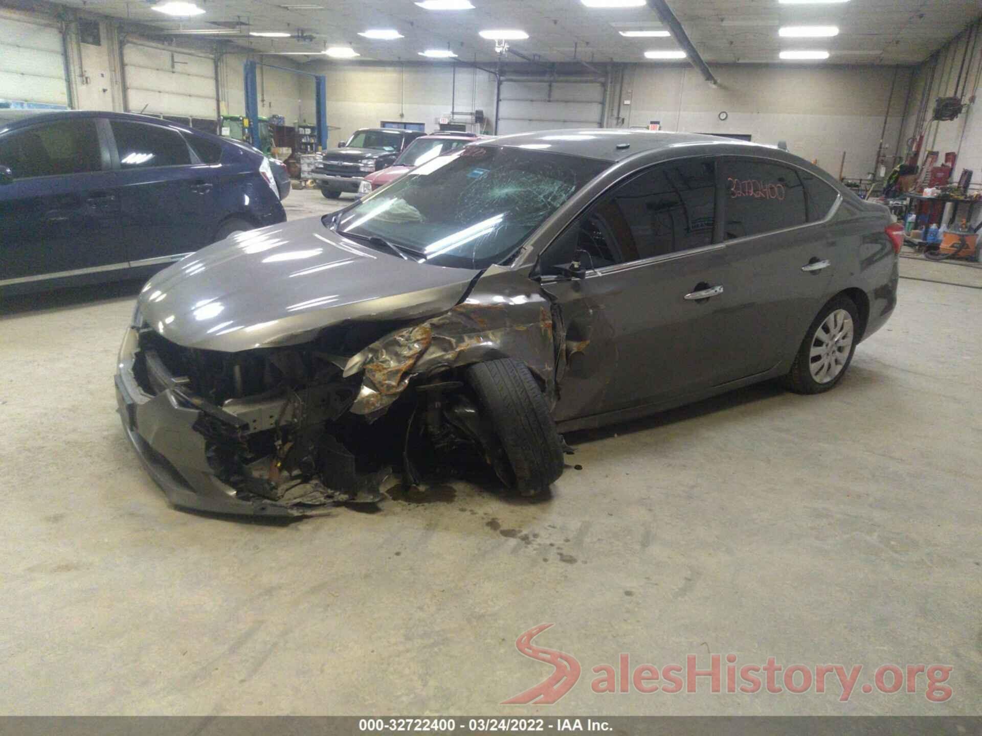 3N1AB7AP7GL644825 2016 NISSAN SENTRA