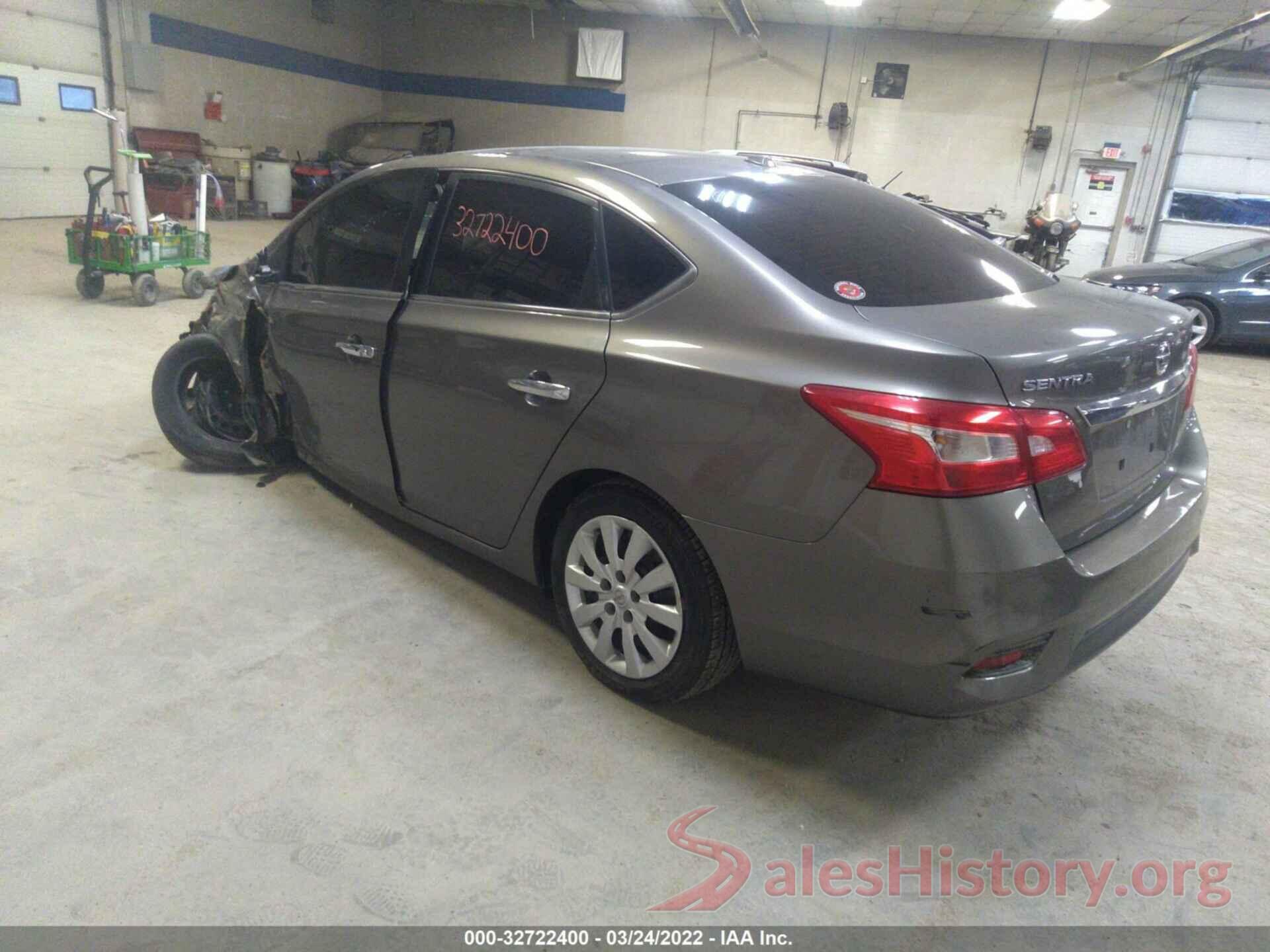 3N1AB7AP7GL644825 2016 NISSAN SENTRA