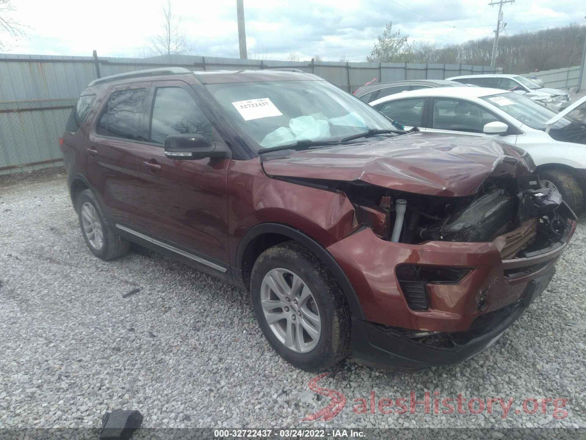 1FM5K8DH4JGA62410 2018 FORD EXPLORER