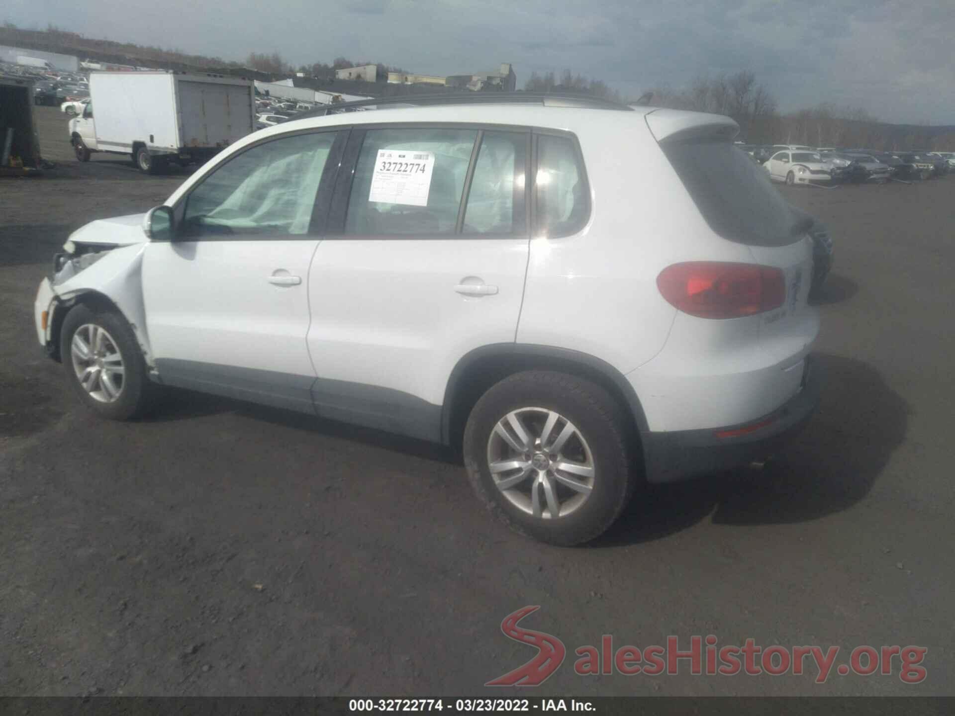 WVGBV7AX1HK001720 2017 VOLKSWAGEN TIGUAN