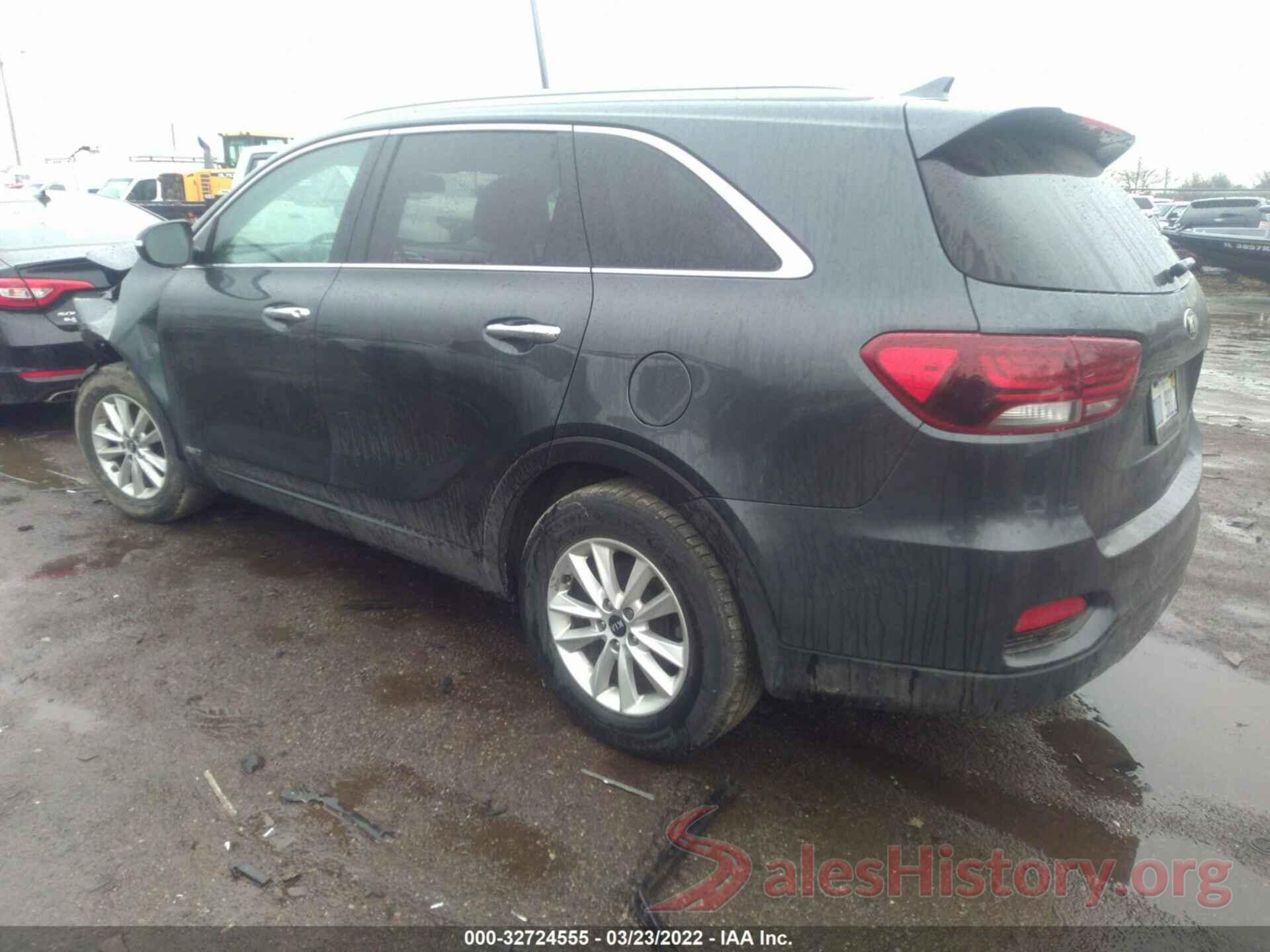 5XYPGDA33KG604228 2019 KIA SORENTO