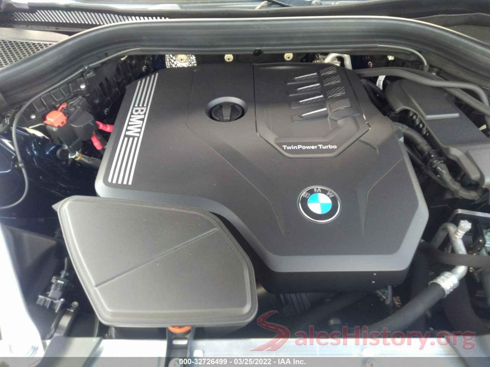 5UX53DP08N9K52106 2022 BMW X3