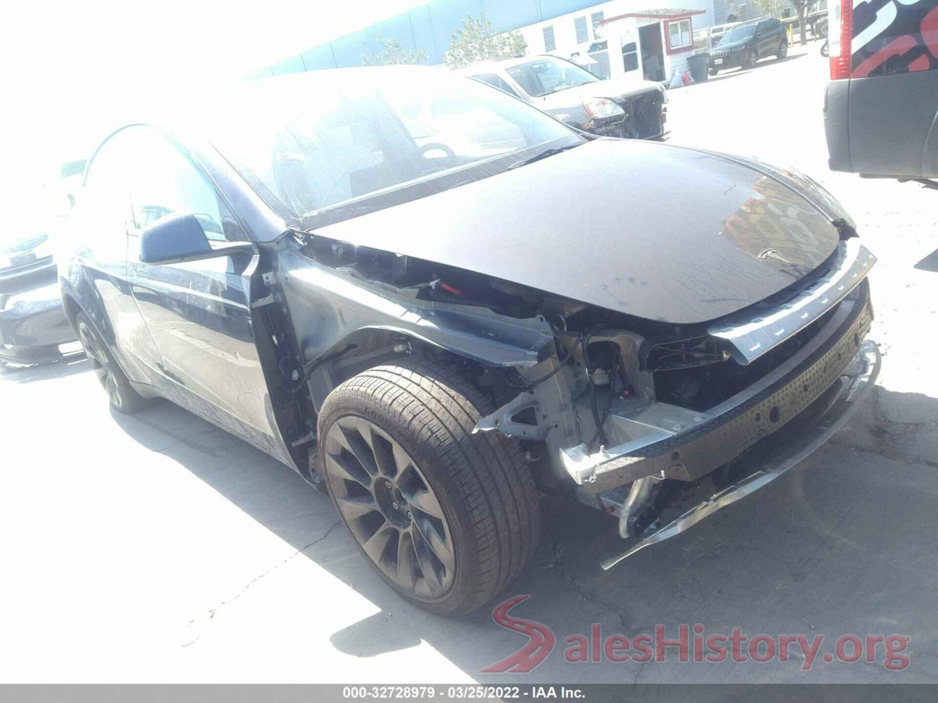 7SAYGDEE6NF344440 2022 TESLA MODEL Y