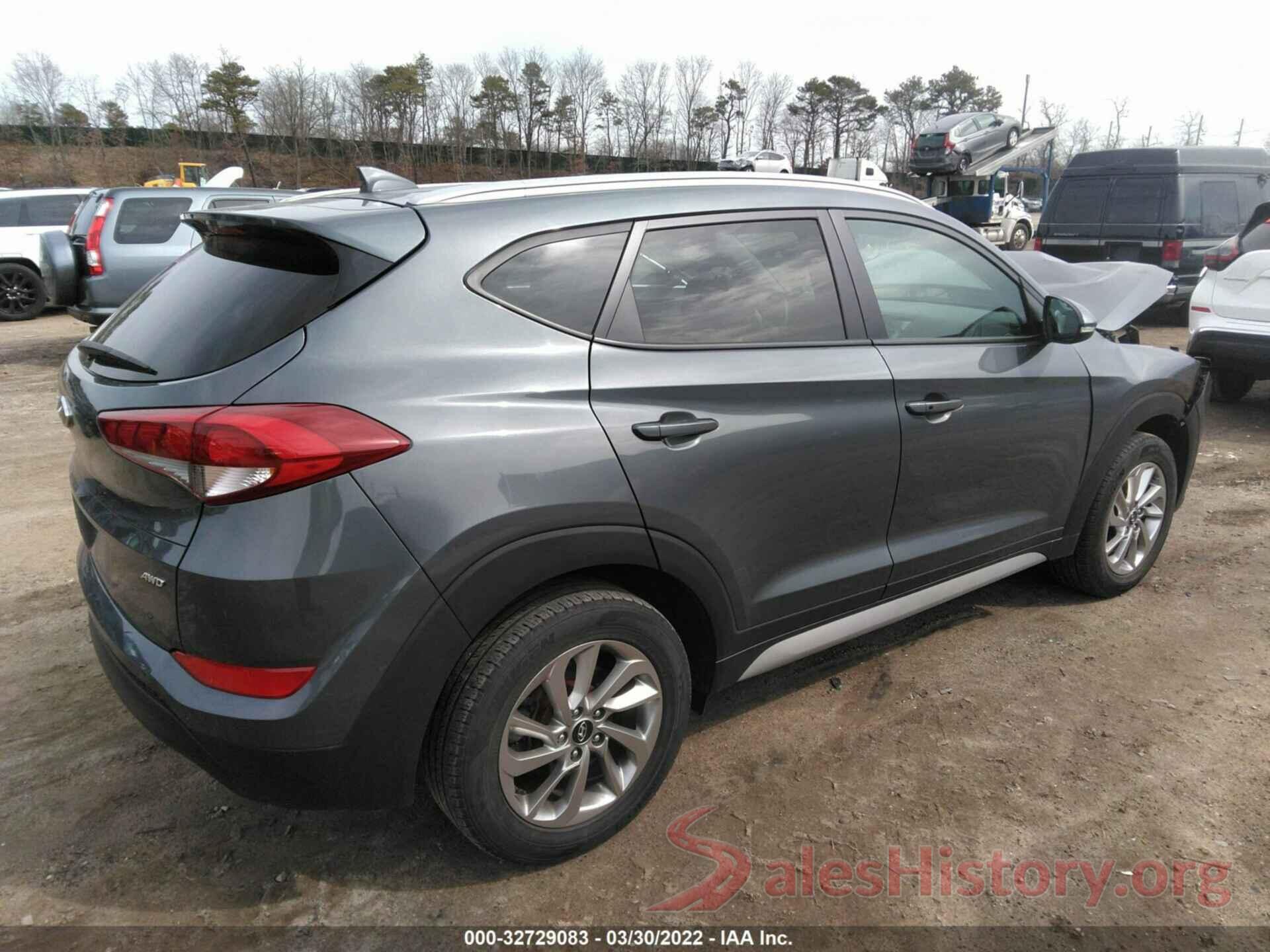 KM8J3CA4XJU677688 2018 HYUNDAI TUCSON