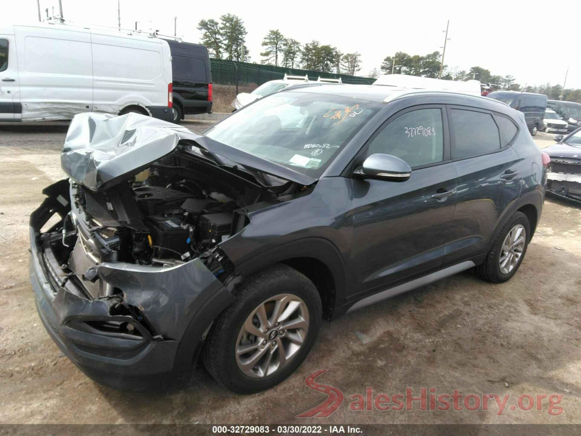 KM8J3CA4XJU677688 2018 HYUNDAI TUCSON