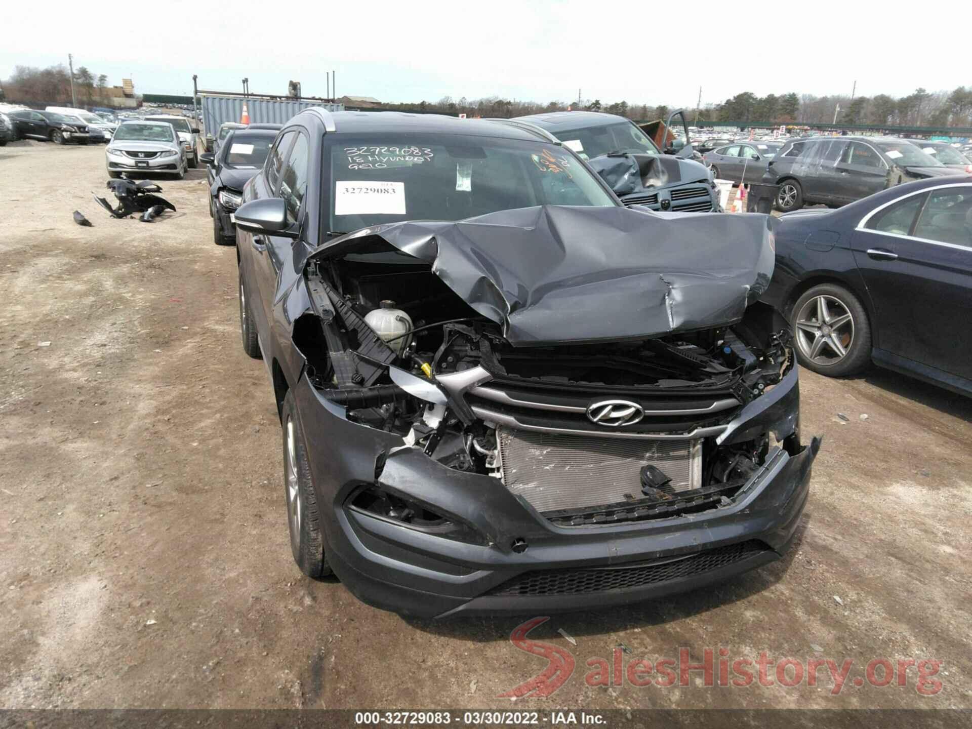 KM8J3CA4XJU677688 2018 HYUNDAI TUCSON