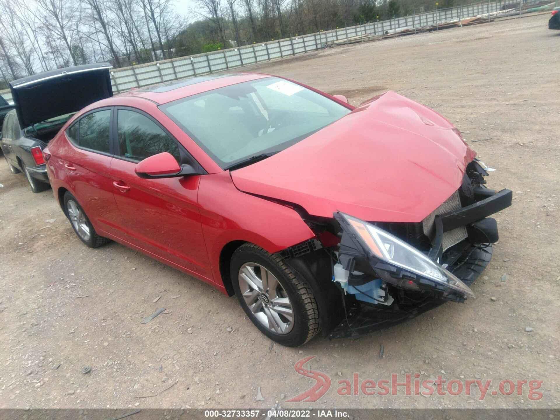 5NPD84LF8KH437901 2019 HYUNDAI ELANTRA