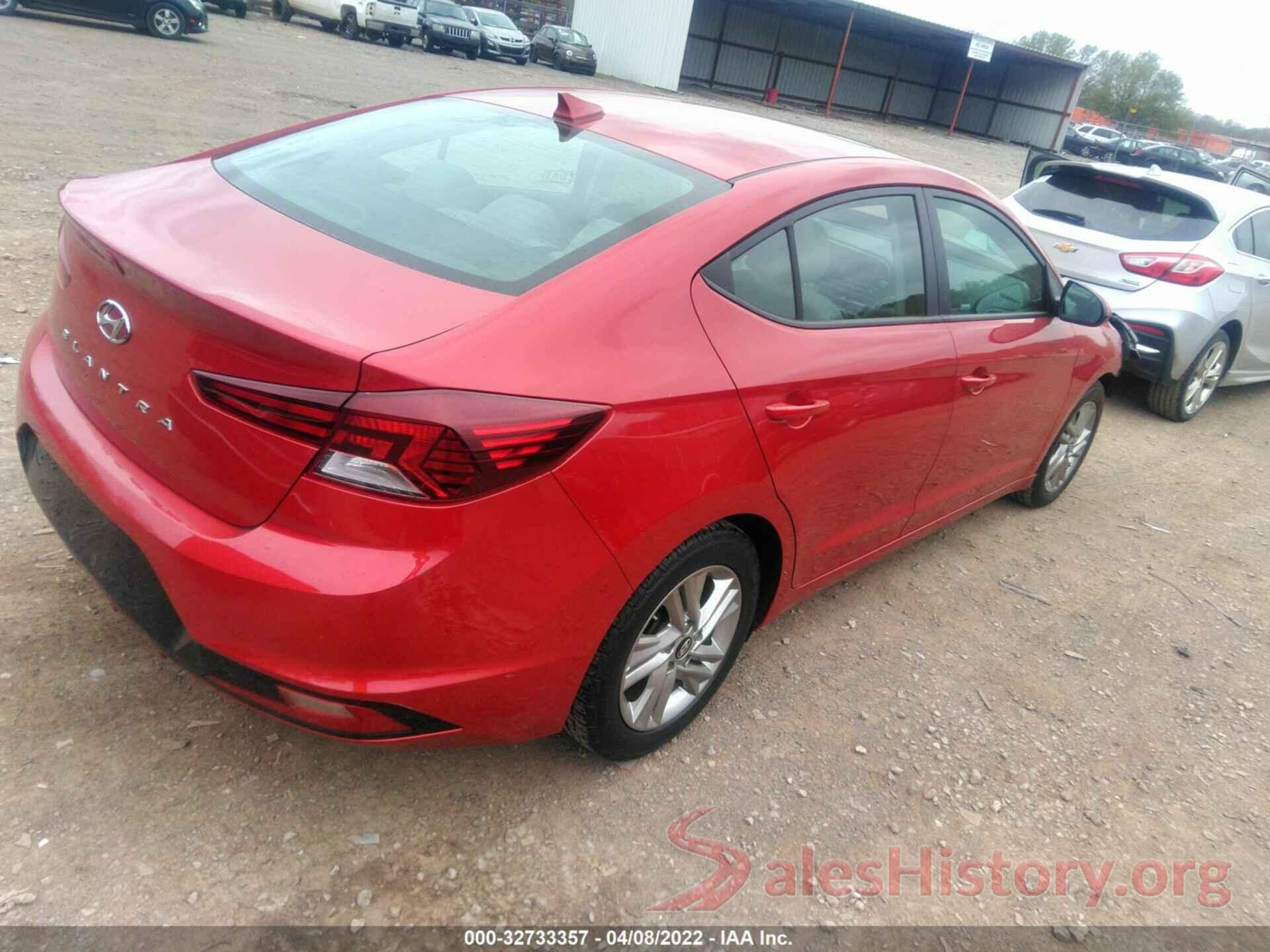 5NPD84LF8KH437901 2019 HYUNDAI ELANTRA