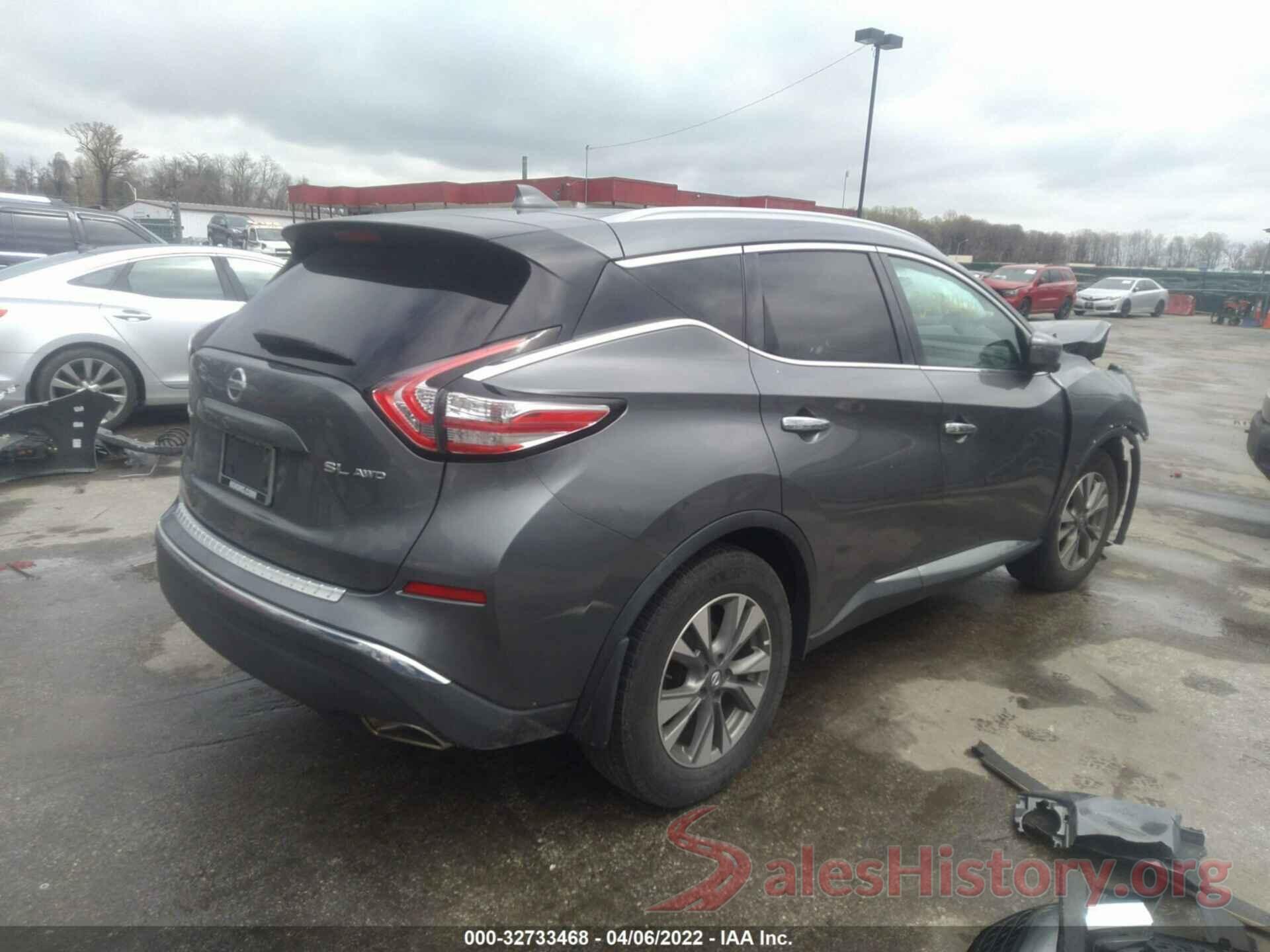 5N1AZ2MH1JN164976 2018 NISSAN MURANO