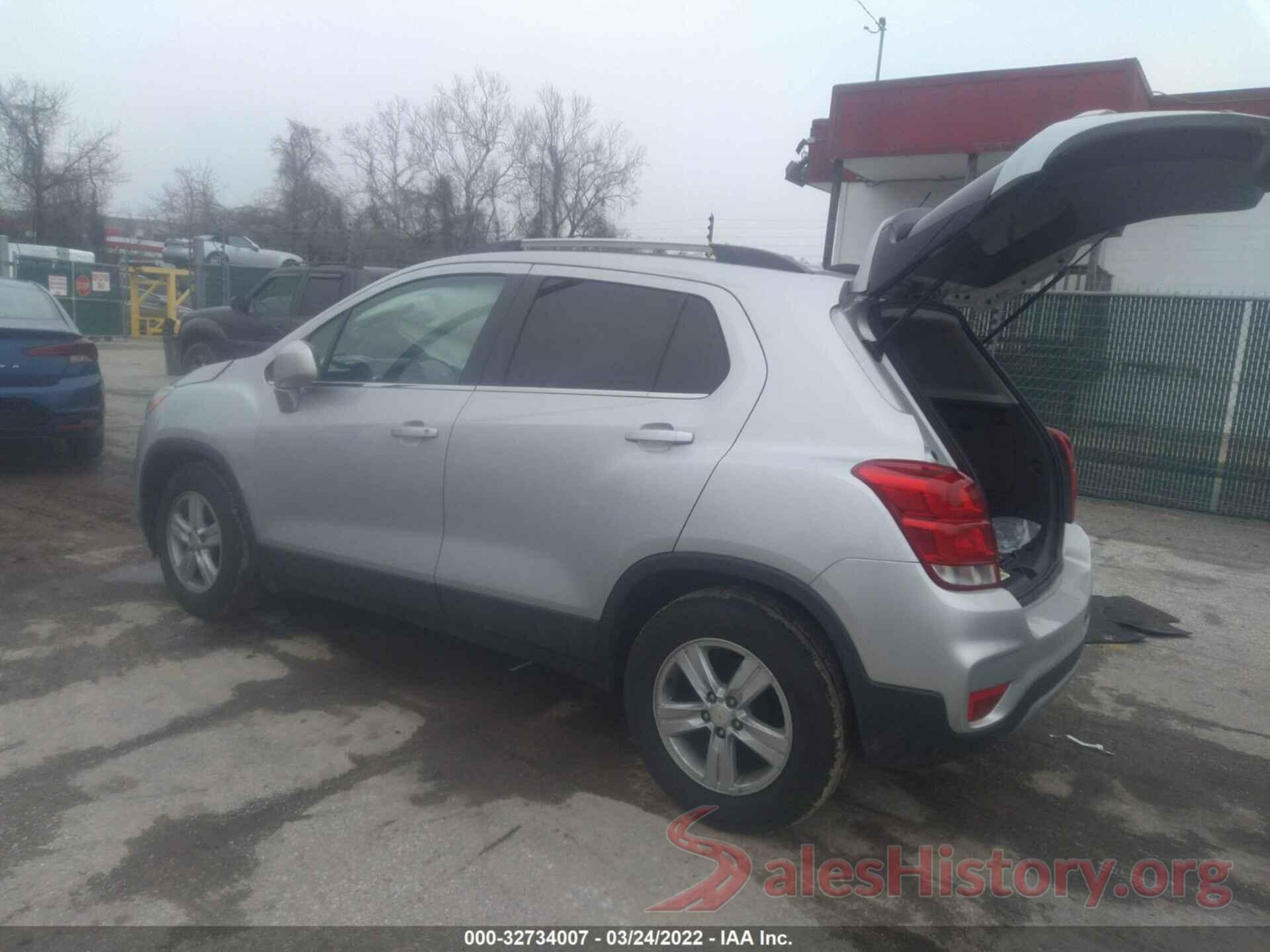 3GNCJLSB5LL287666 2020 CHEVROLET TRAX