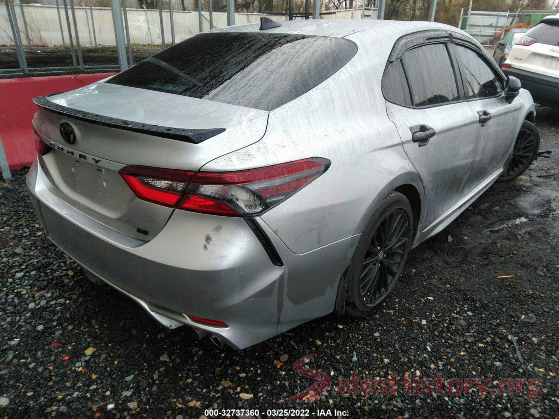 4T1G11AK0MU460948 2021 TOYOTA CAMRY