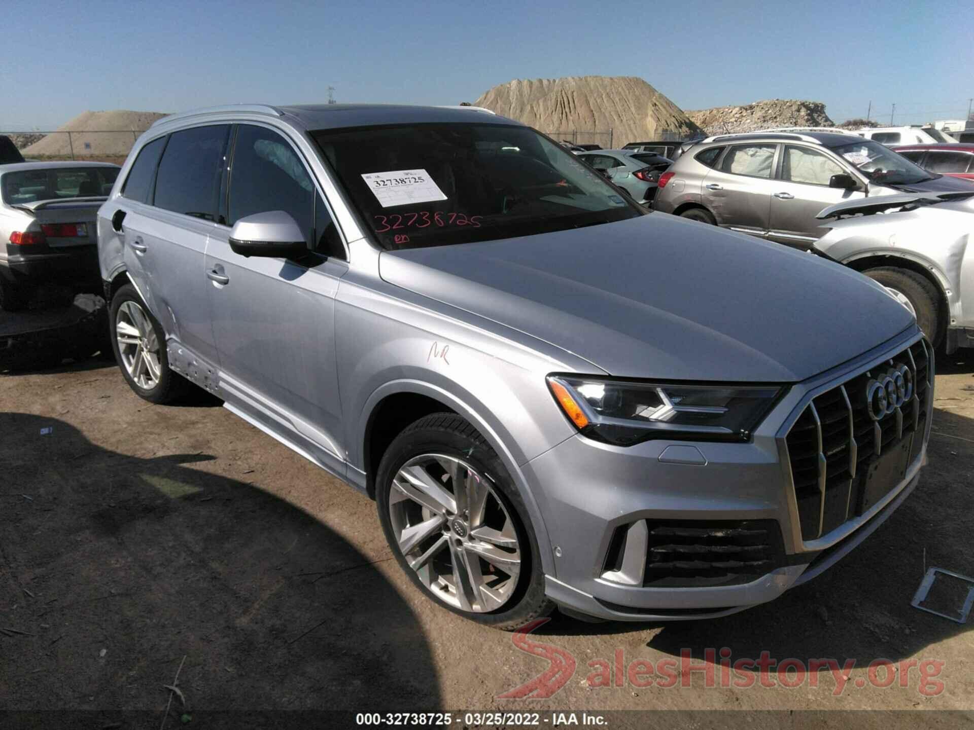 WA1LJAF78LD009878 2020 AUDI Q7