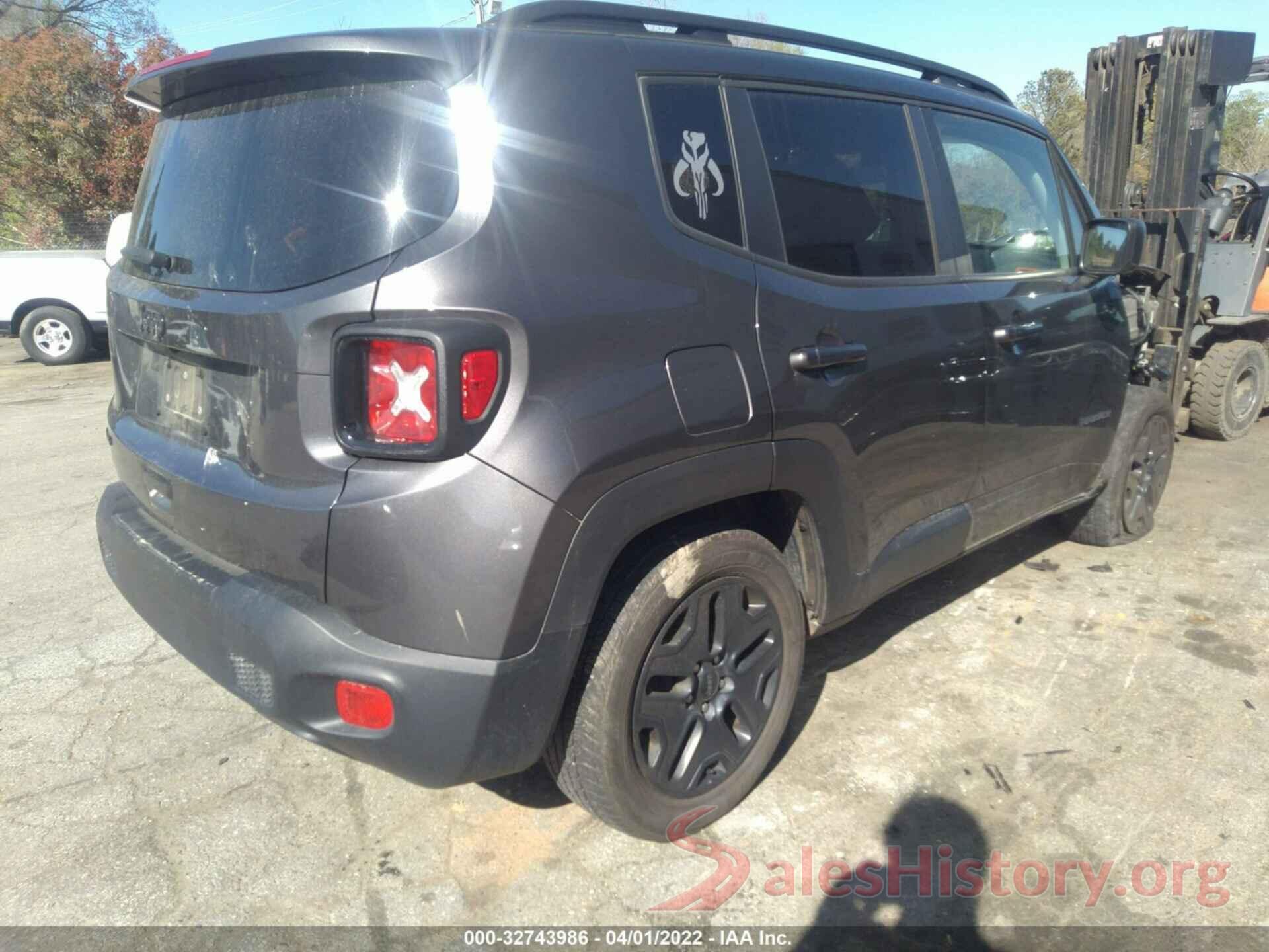 ZACNJBAB0KPK53456 2019 JEEP RENEGADE