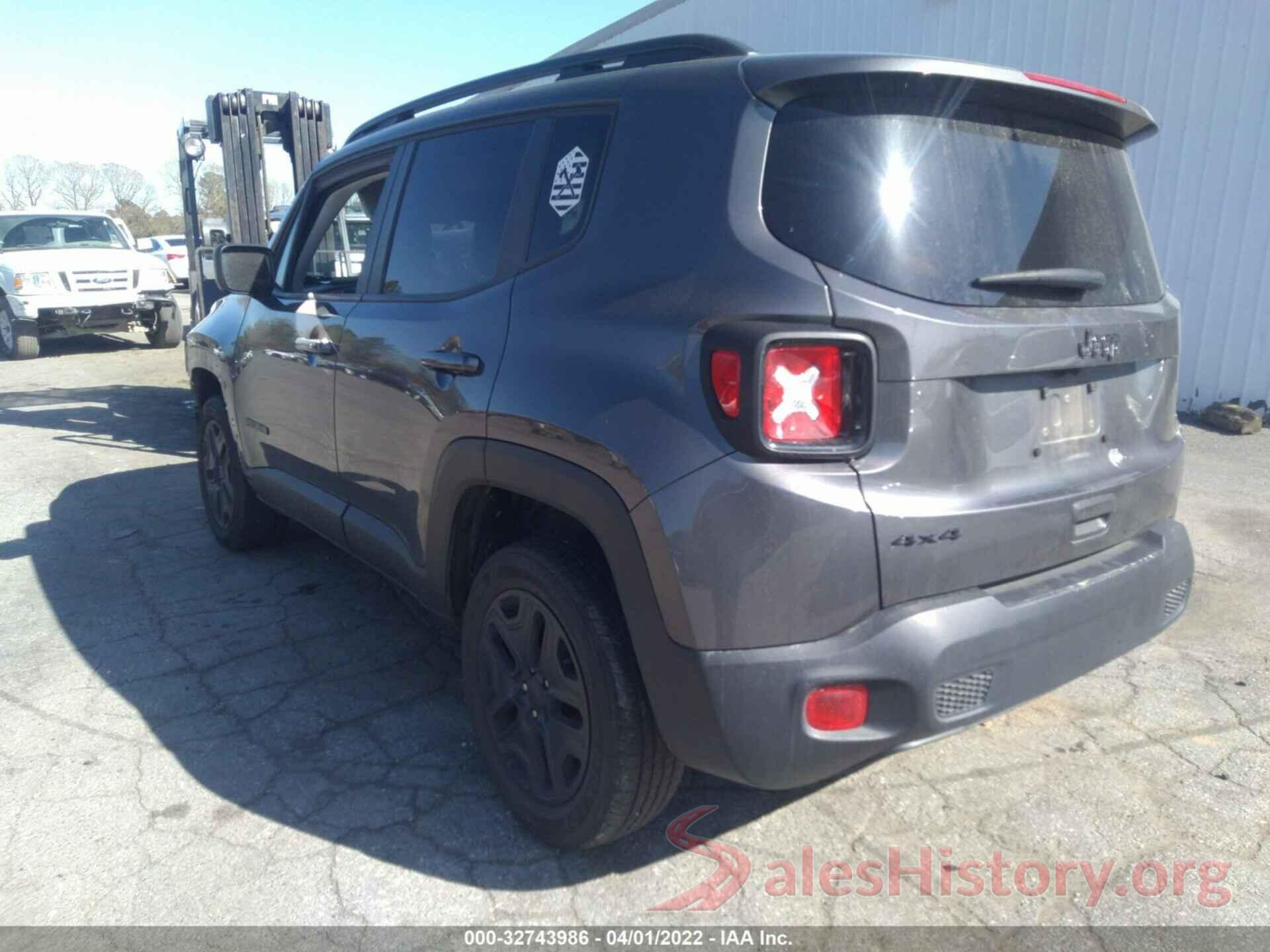 ZACNJBAB0KPK53456 2019 JEEP RENEGADE