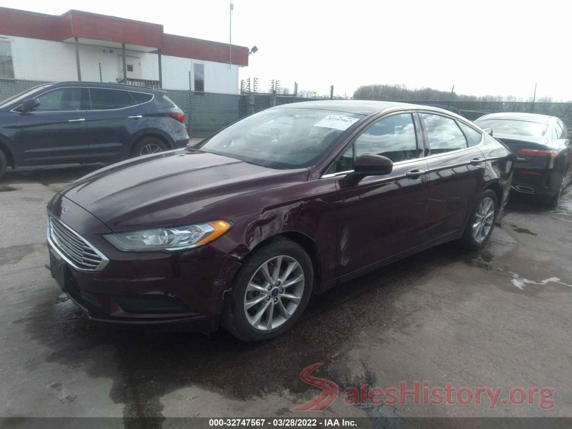 3FA6P0H75HR169763 2017 FORD FUSION