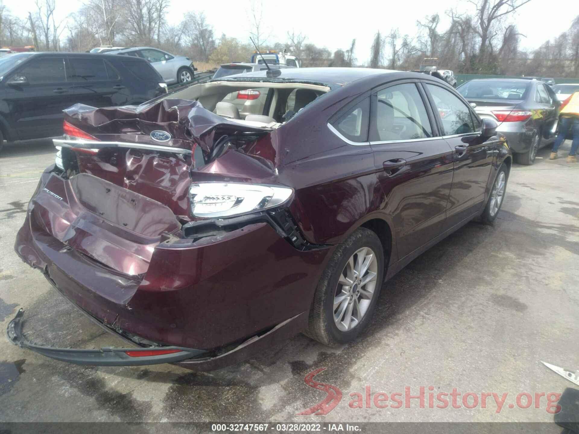 3FA6P0H75HR169763 2017 FORD FUSION