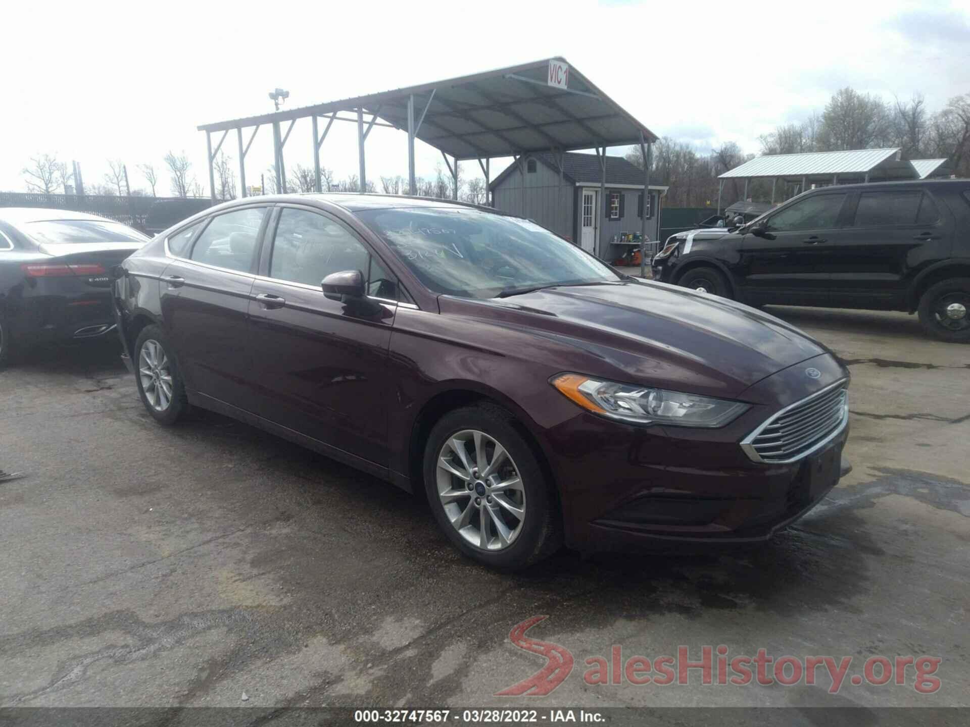 3FA6P0H75HR169763 2017 FORD FUSION