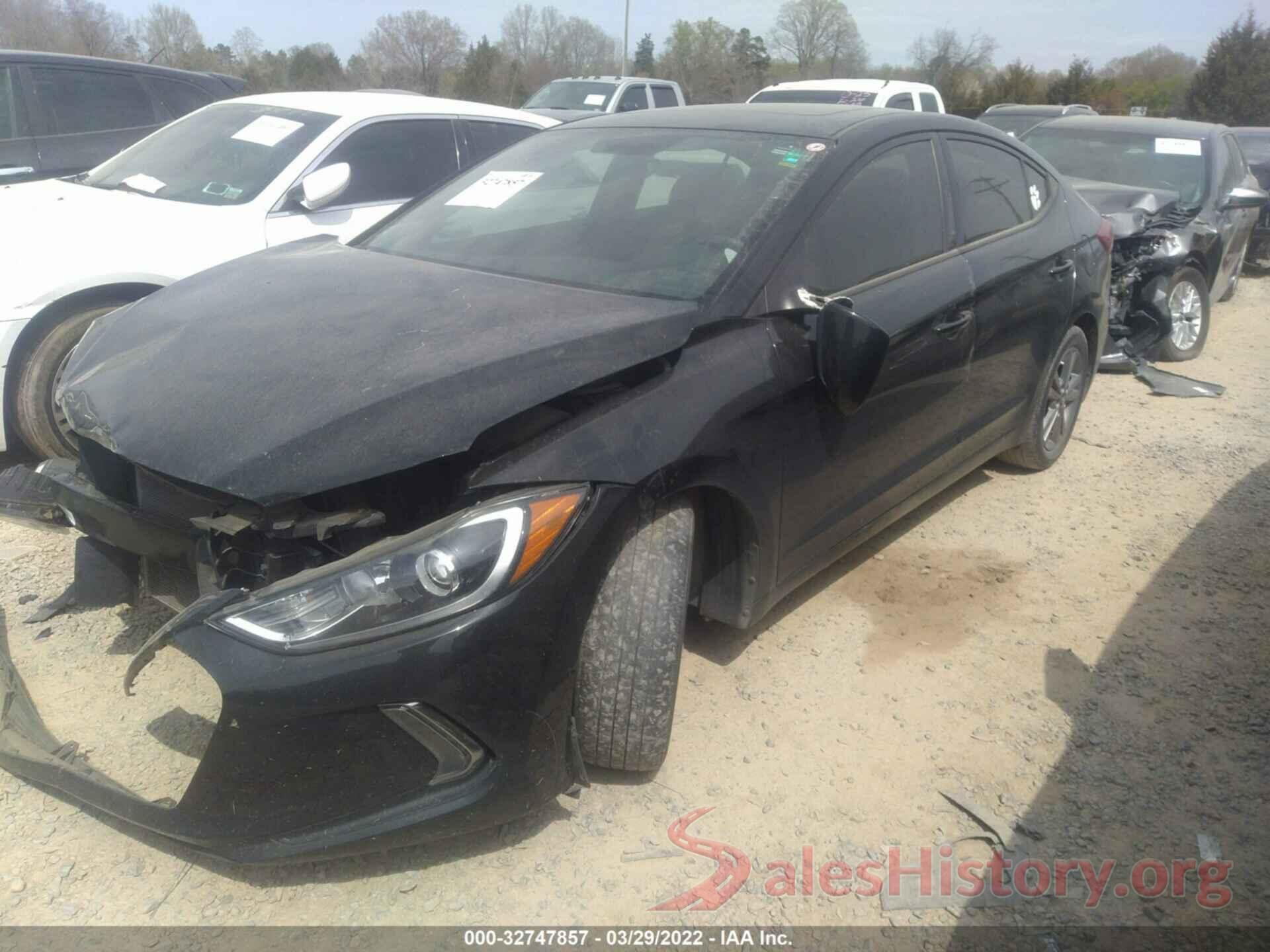 5NPD84LF2HH128174 2017 HYUNDAI ELANTRA