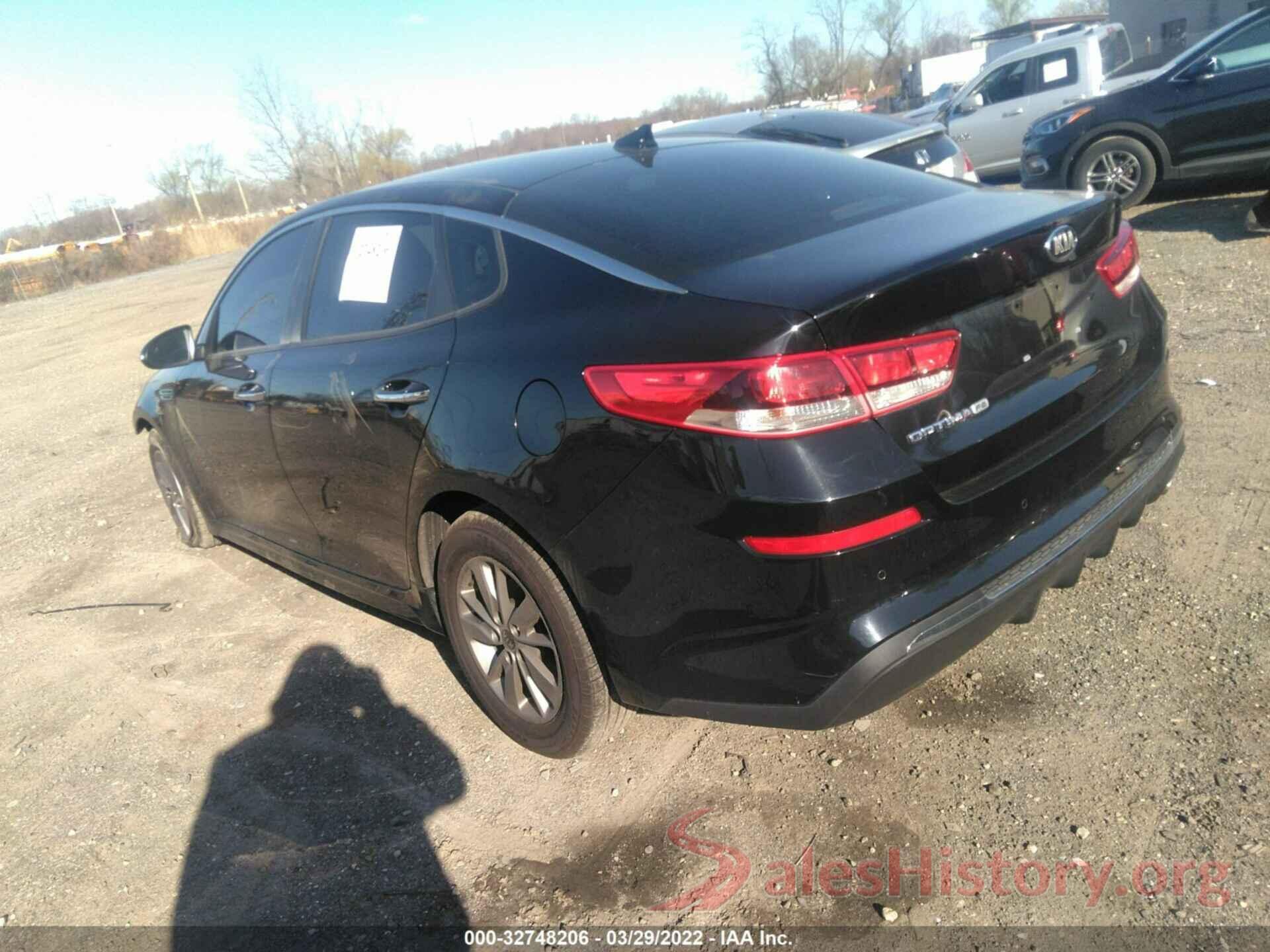 5XXGT4L34KG294748 2019 KIA OPTIMA