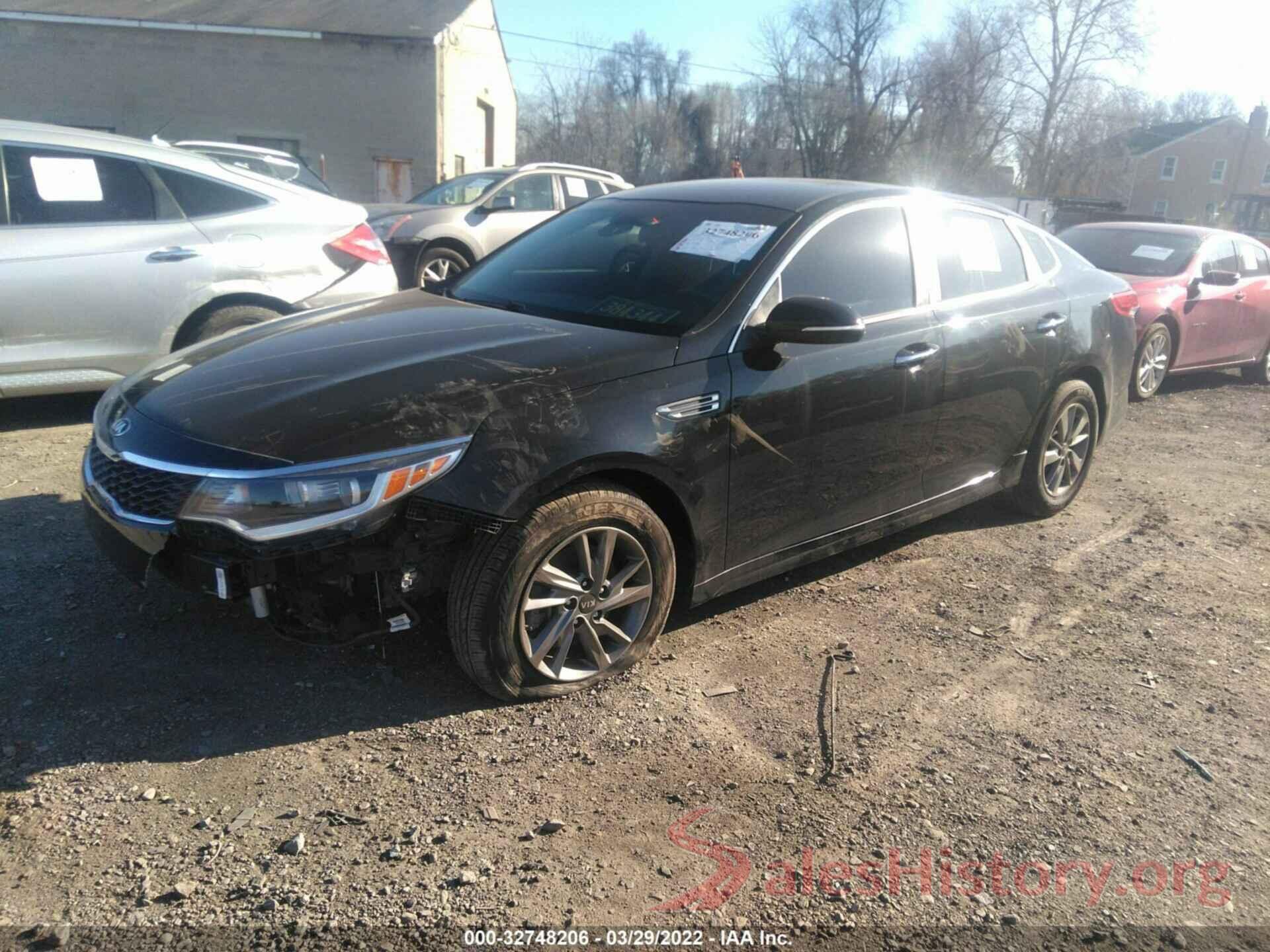 5XXGT4L34KG294748 2019 KIA OPTIMA