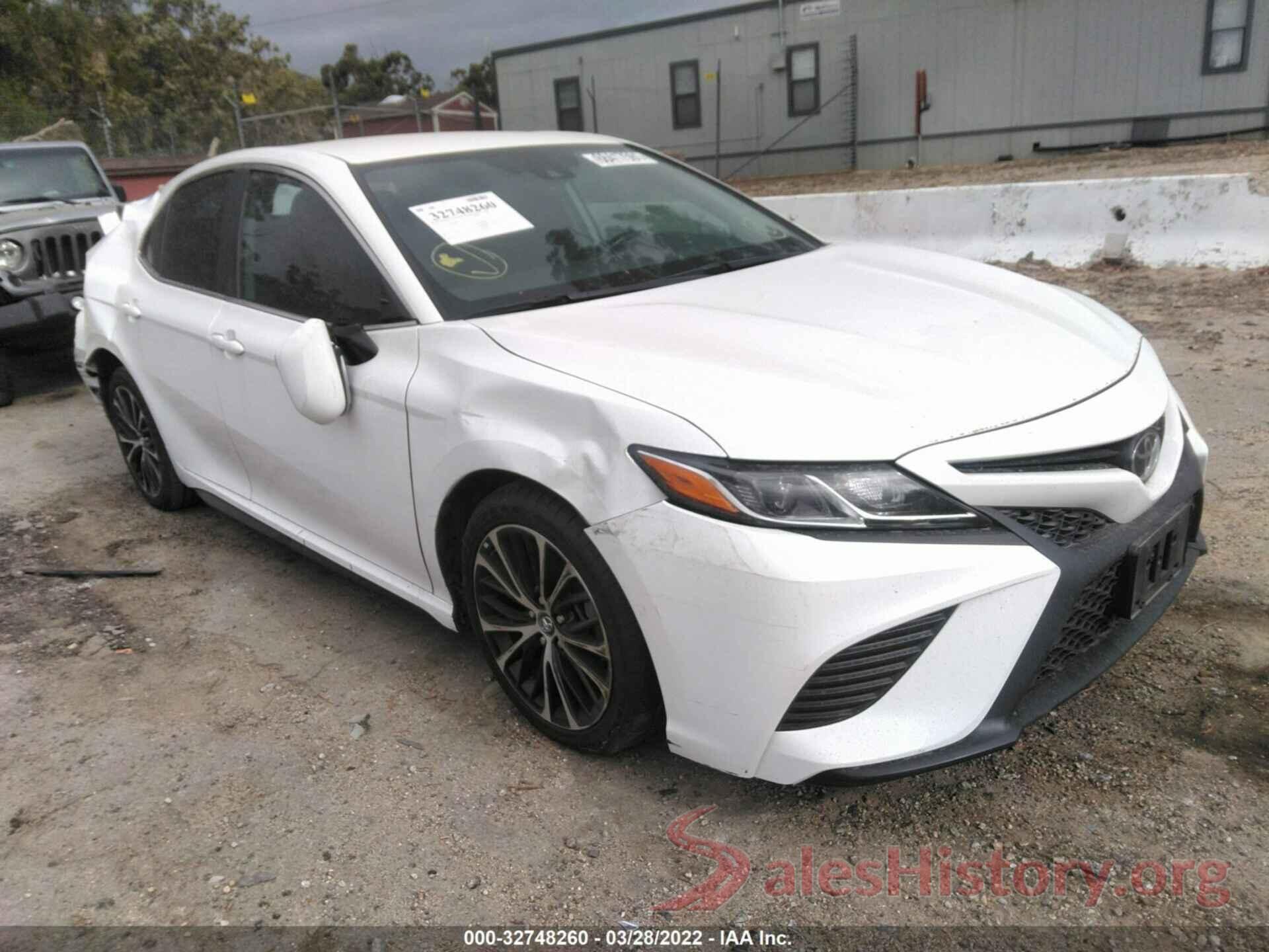 4T1B11HK7KU209745 2019 TOYOTA CAMRY