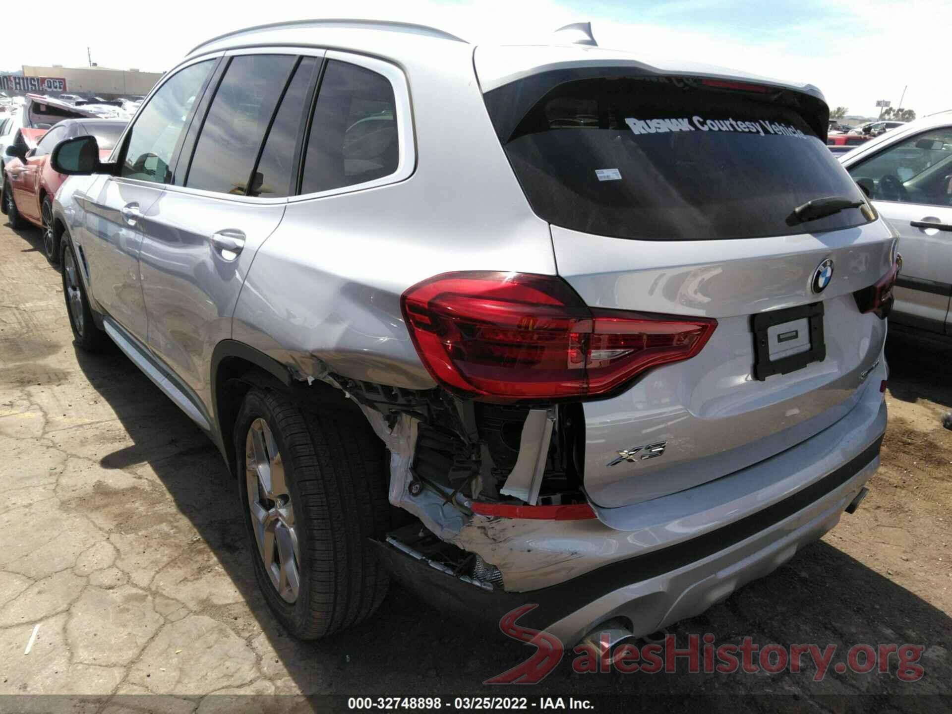 5UXTY3C07M9G42303 2021 BMW X3