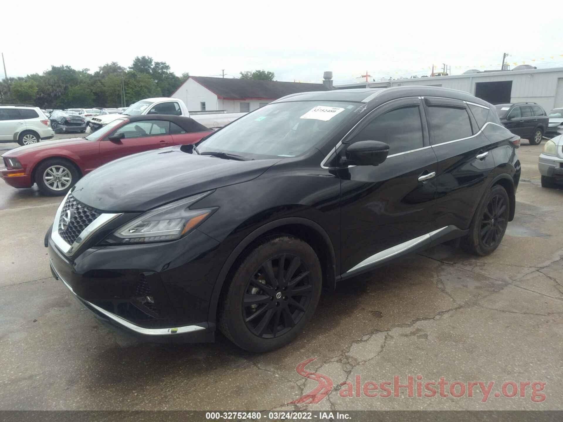 5N1AZ2DS9LN173021 2020 NISSAN MURANO