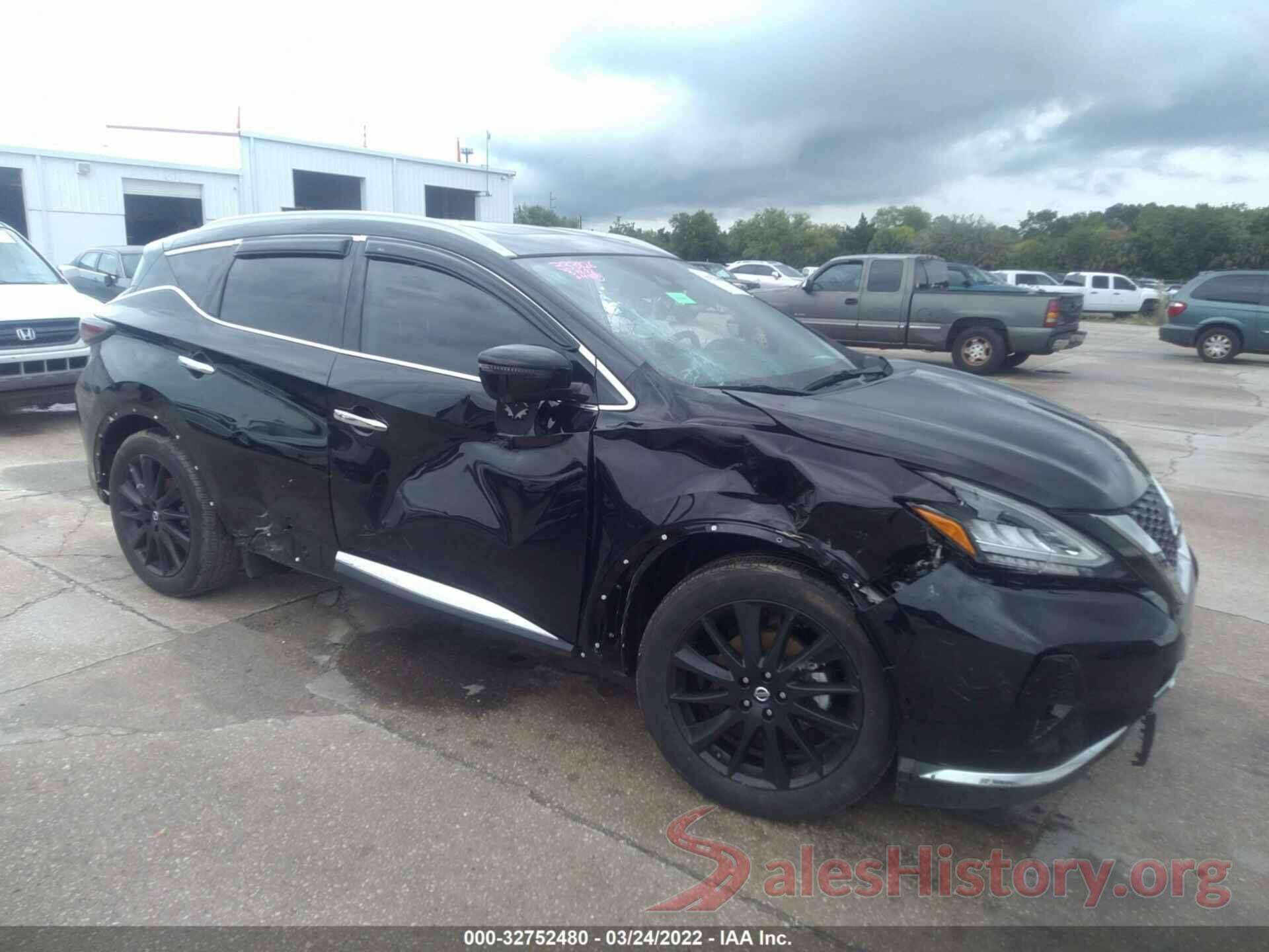 5N1AZ2DS9LN173021 2020 NISSAN MURANO