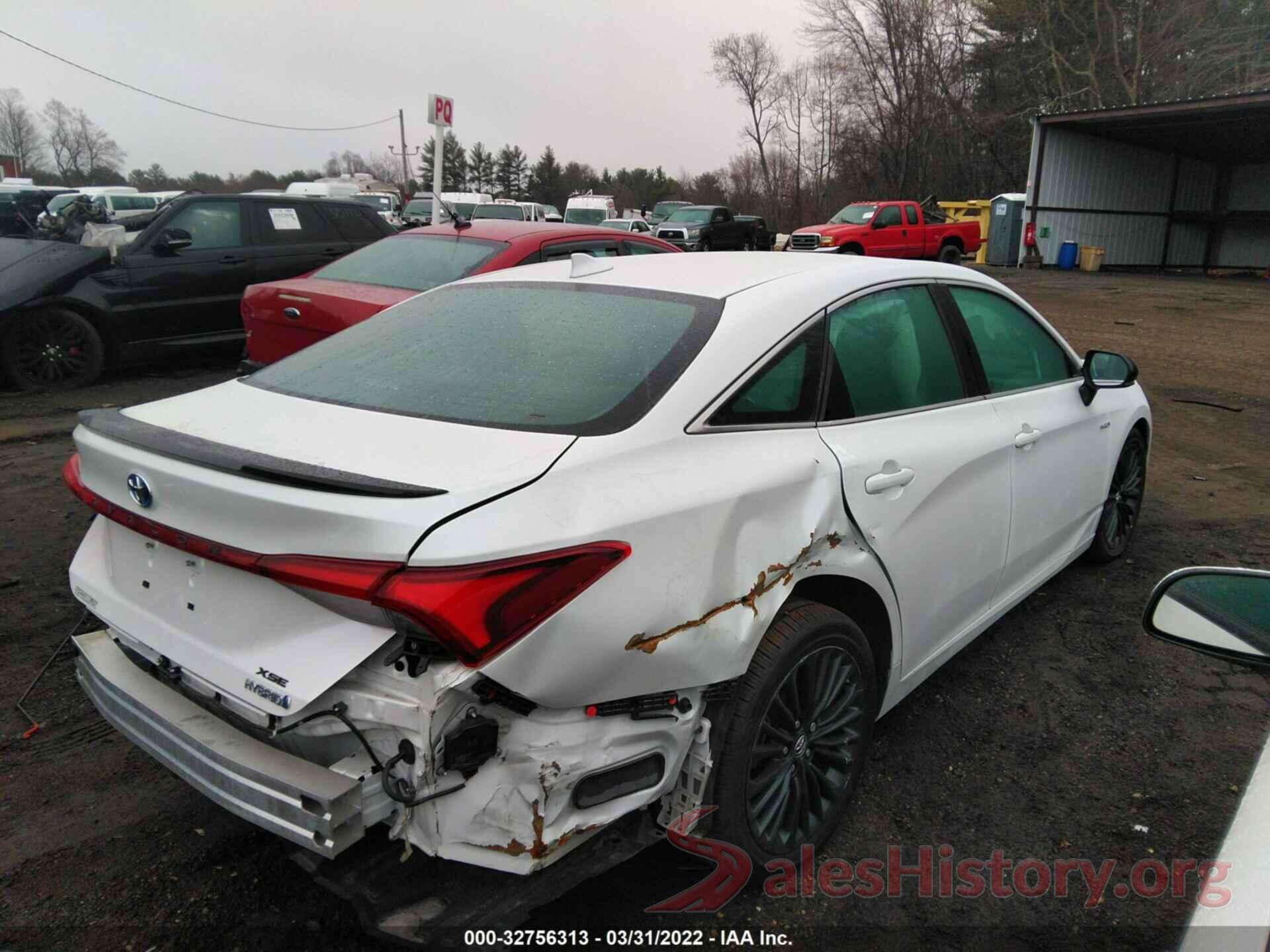 4T1B21FB7KU007780 2019 TOYOTA AVALON