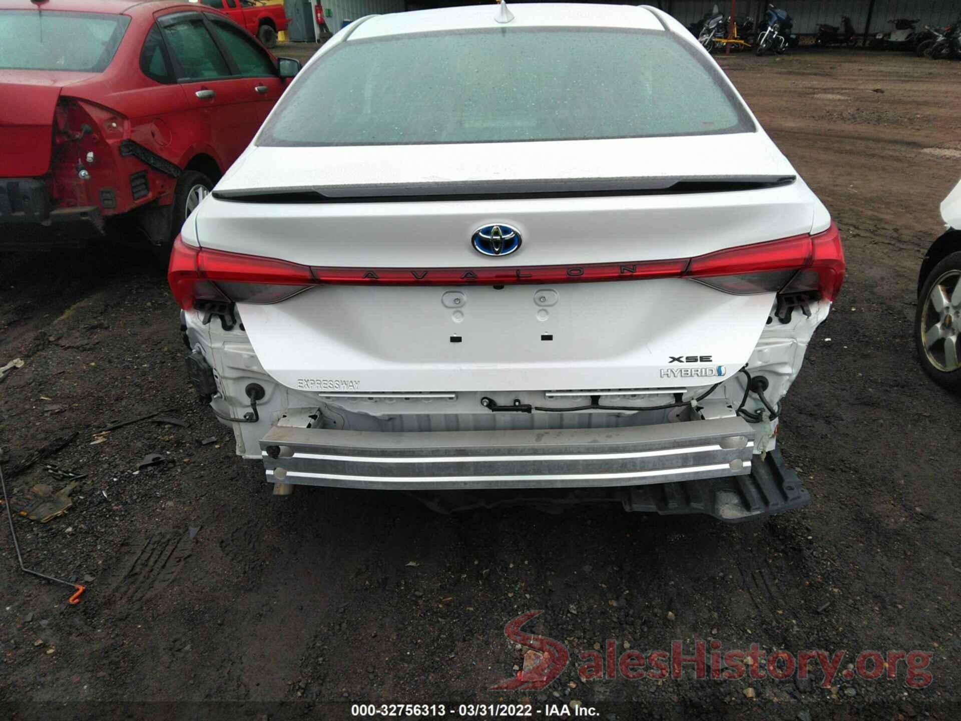 4T1B21FB7KU007780 2019 TOYOTA AVALON