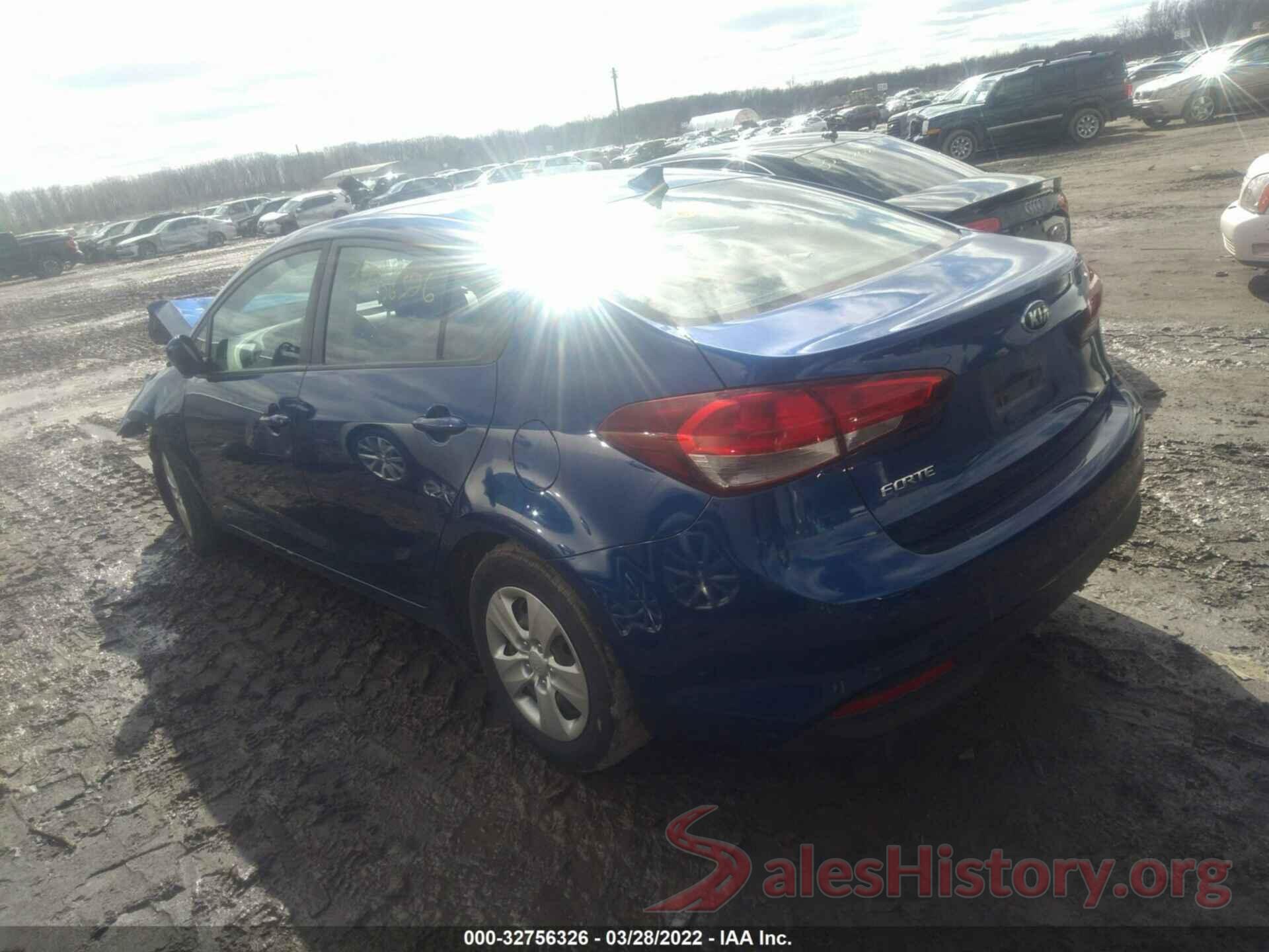 3KPFK4A71HE151357 2017 KIA FORTE