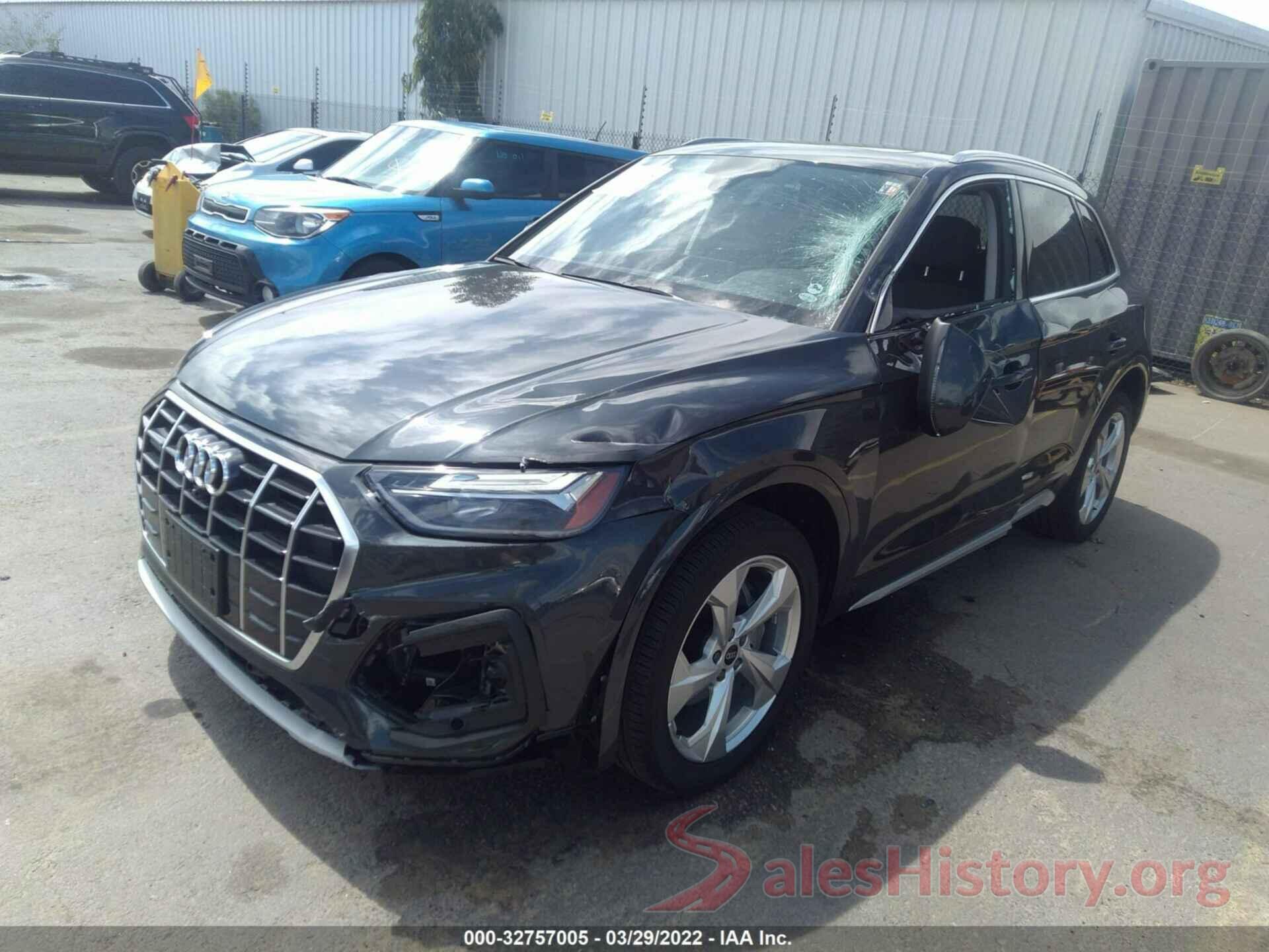 WA1BAAFY0M2025798 2021 AUDI Q5