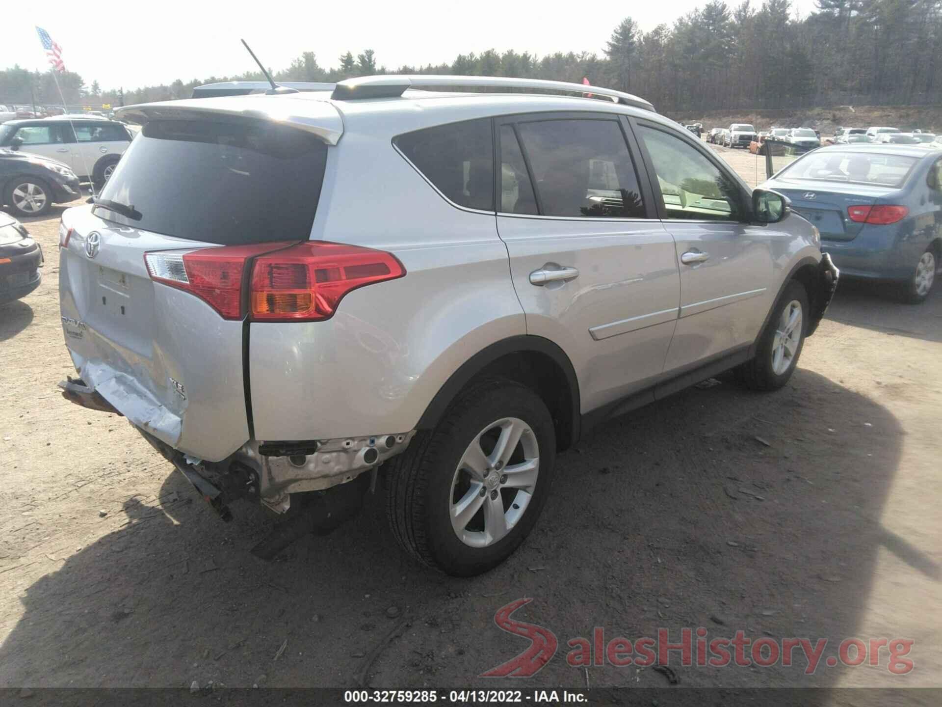 JTMRFREVXED087582 2014 TOYOTA RAV4