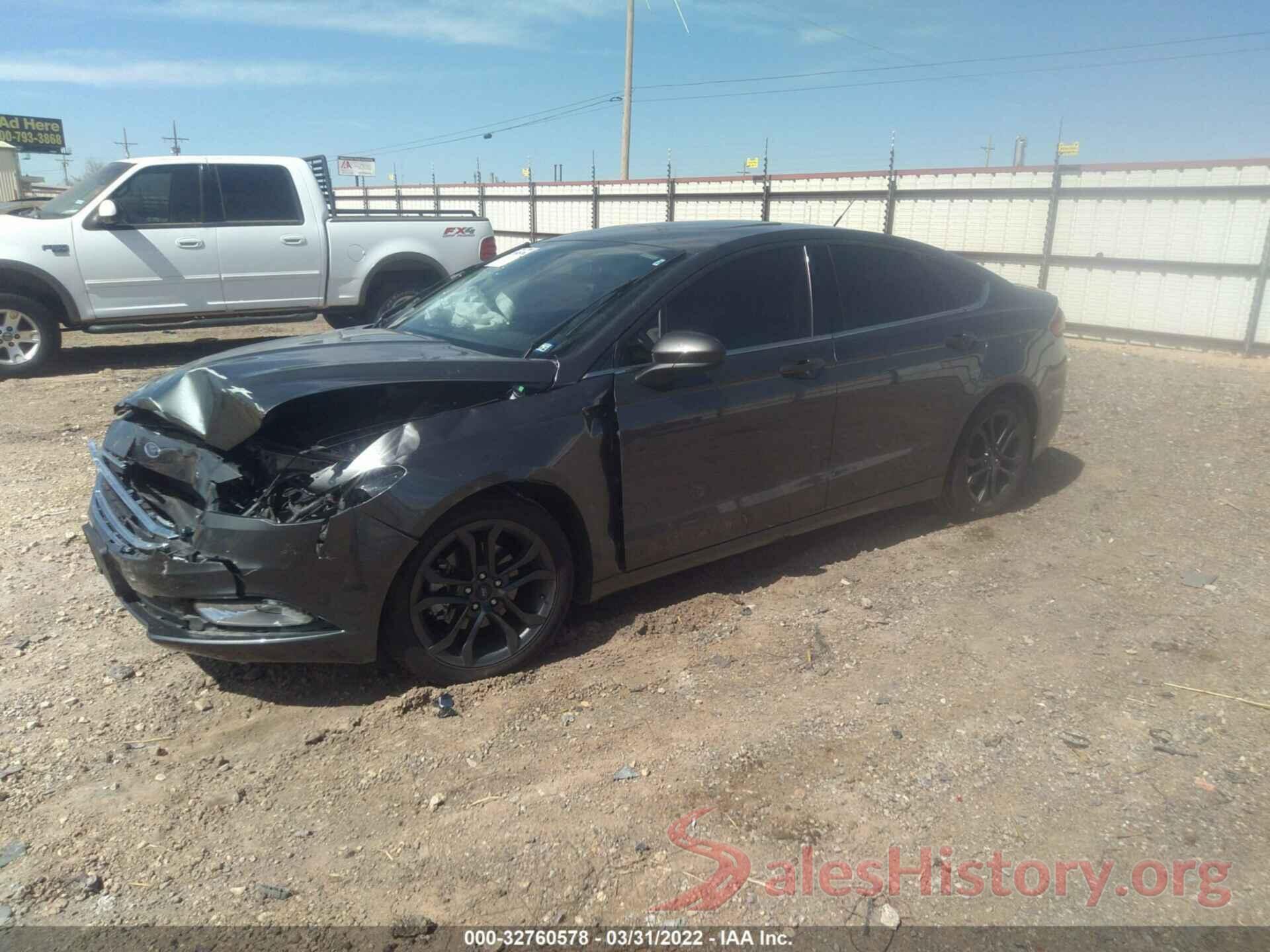 3FA6P0H7XJR107717 2018 FORD FUSION