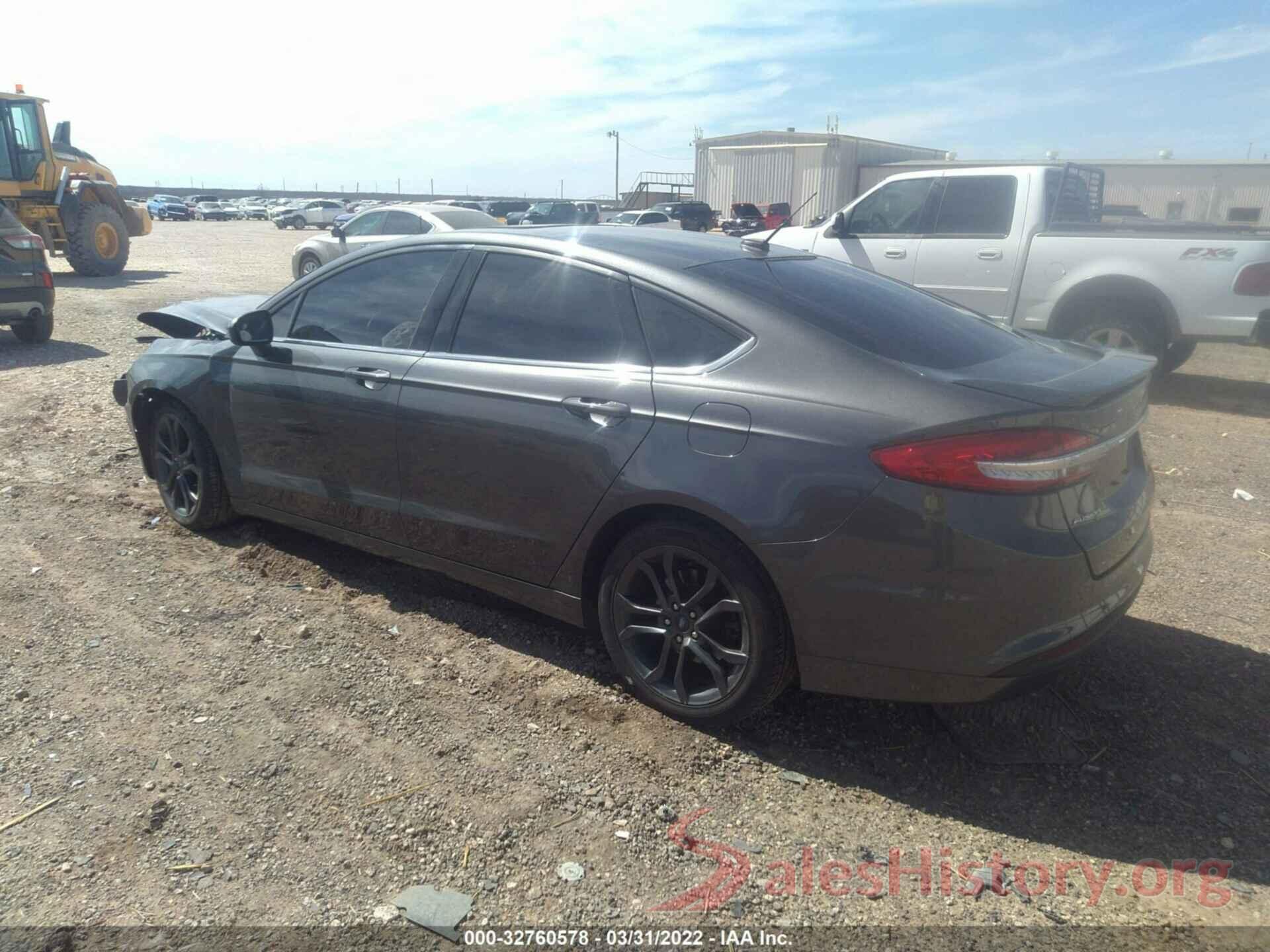 3FA6P0H7XJR107717 2018 FORD FUSION