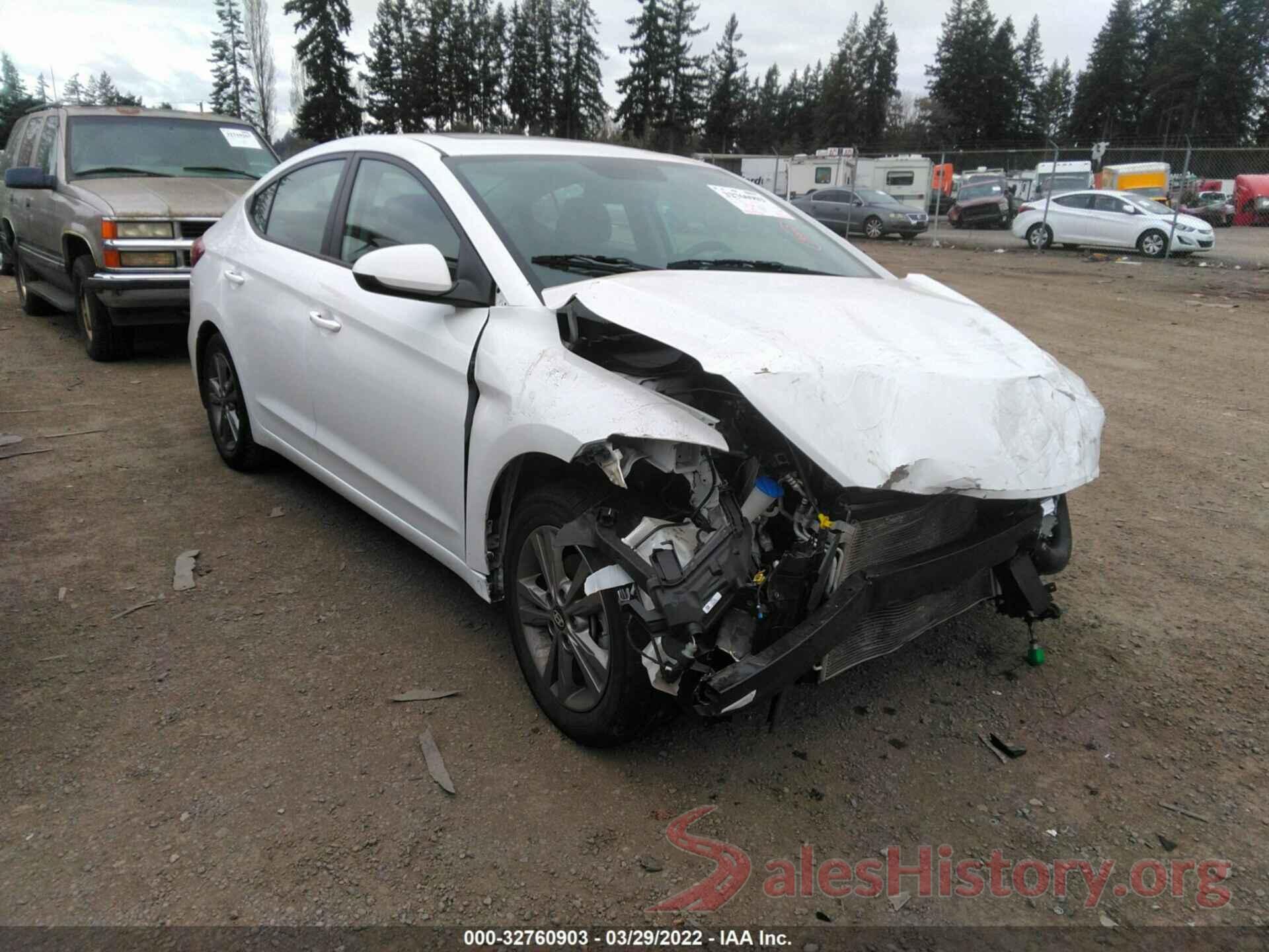 5NPD84LF0JH364456 2018 HYUNDAI ELANTRA