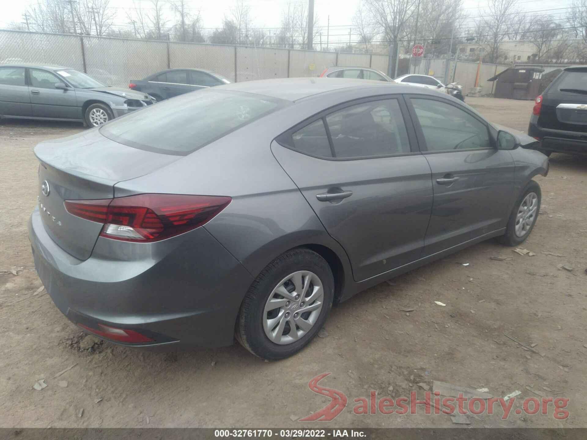 5NPD74LF6KH435356 2019 HYUNDAI ELANTRA