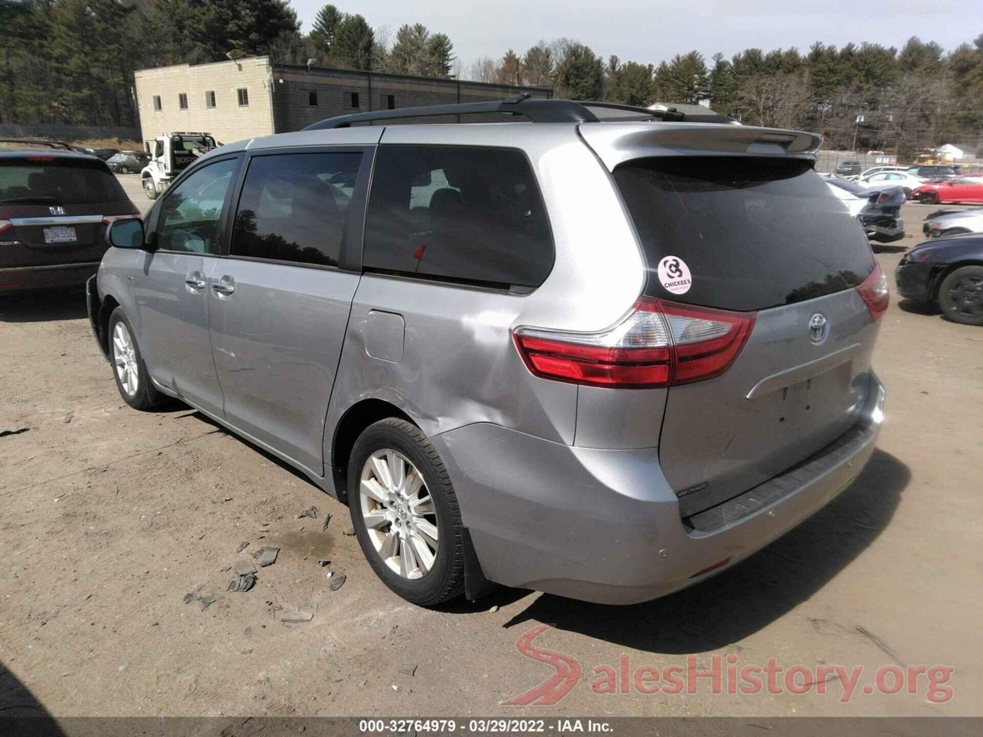 5TDDZ3DCXHS163535 2017 TOYOTA SIENNA