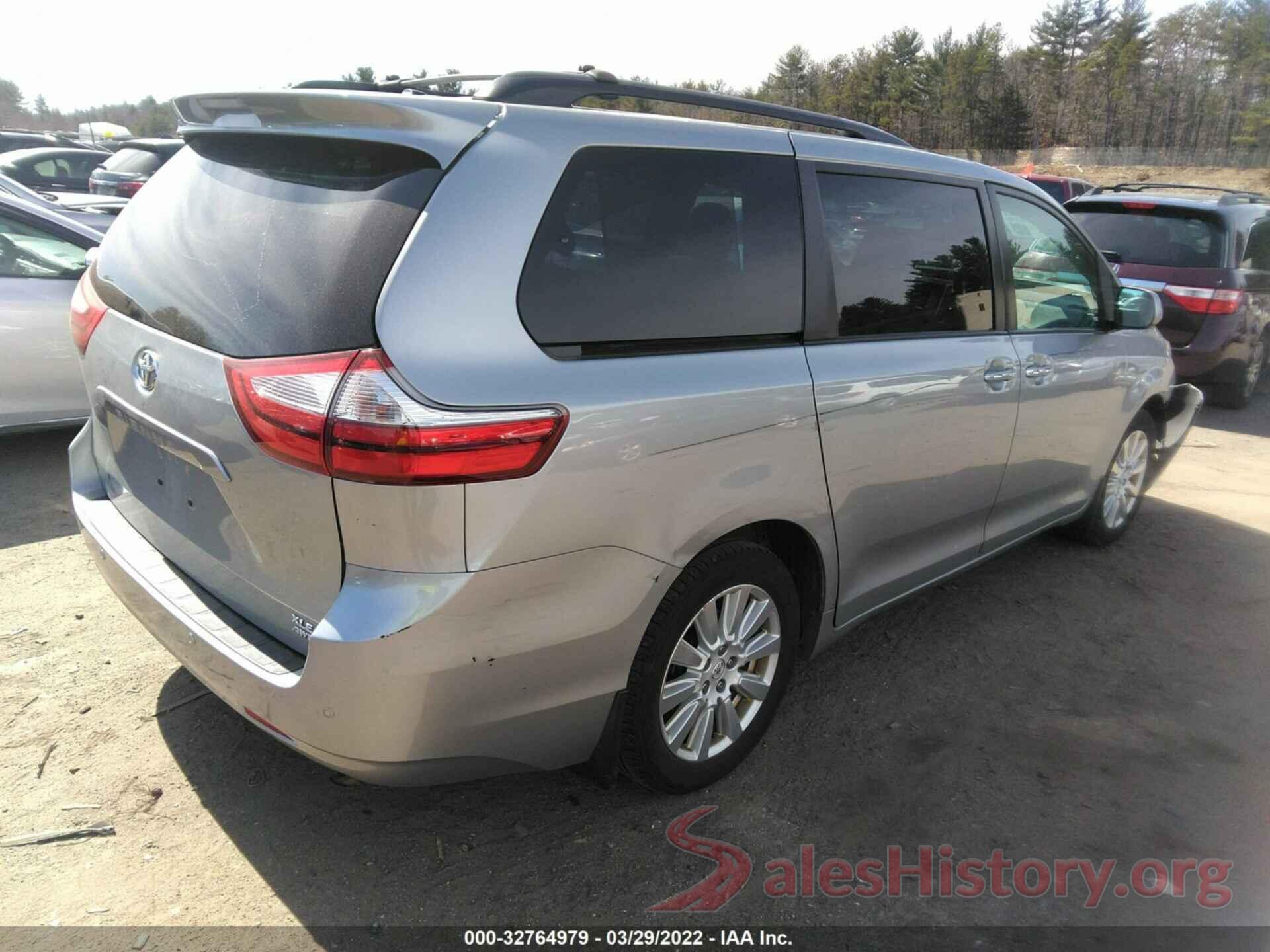 5TDDZ3DCXHS163535 2017 TOYOTA SIENNA