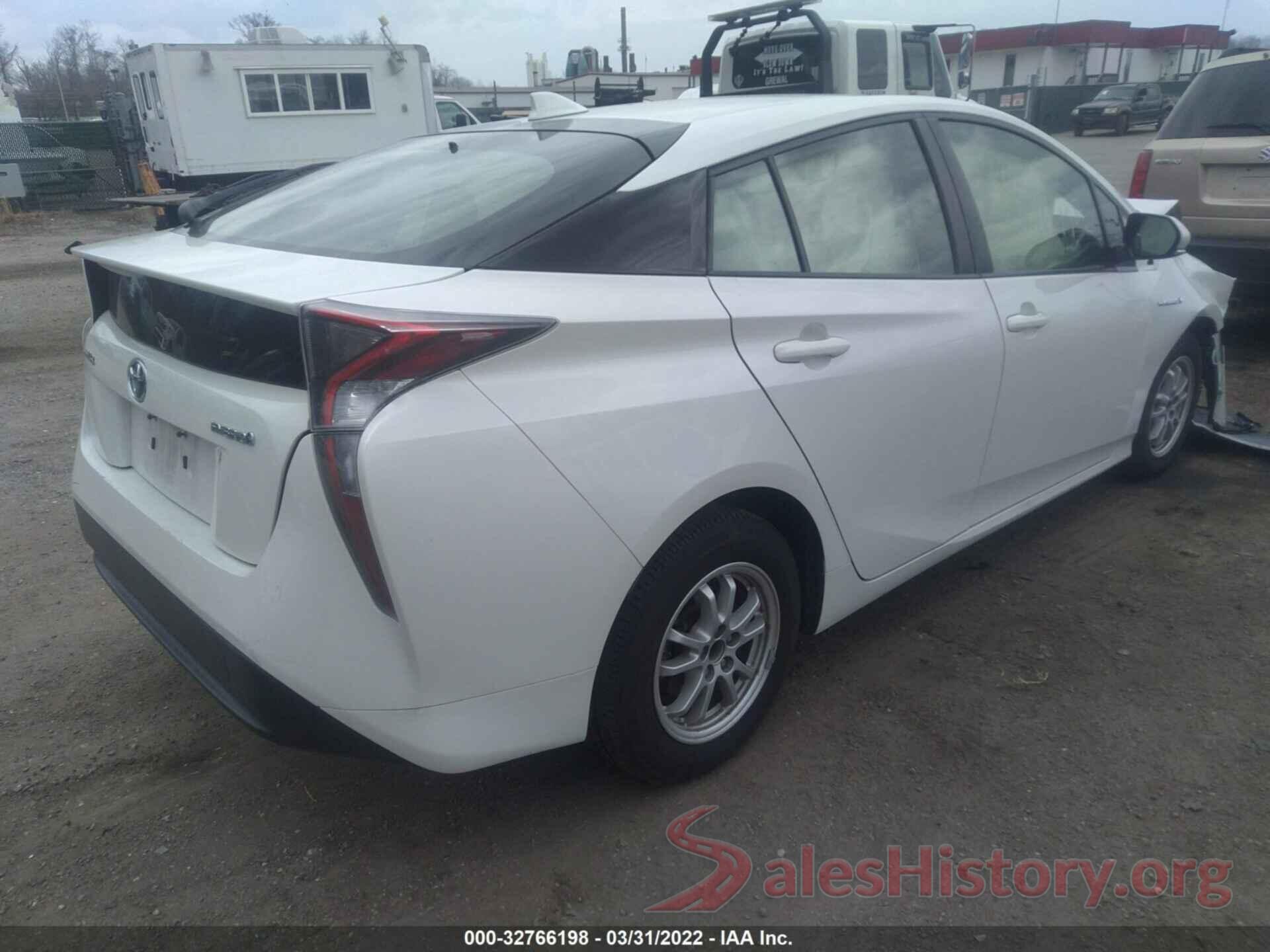 JTDKARFU2G3002250 2016 TOYOTA PRIUS