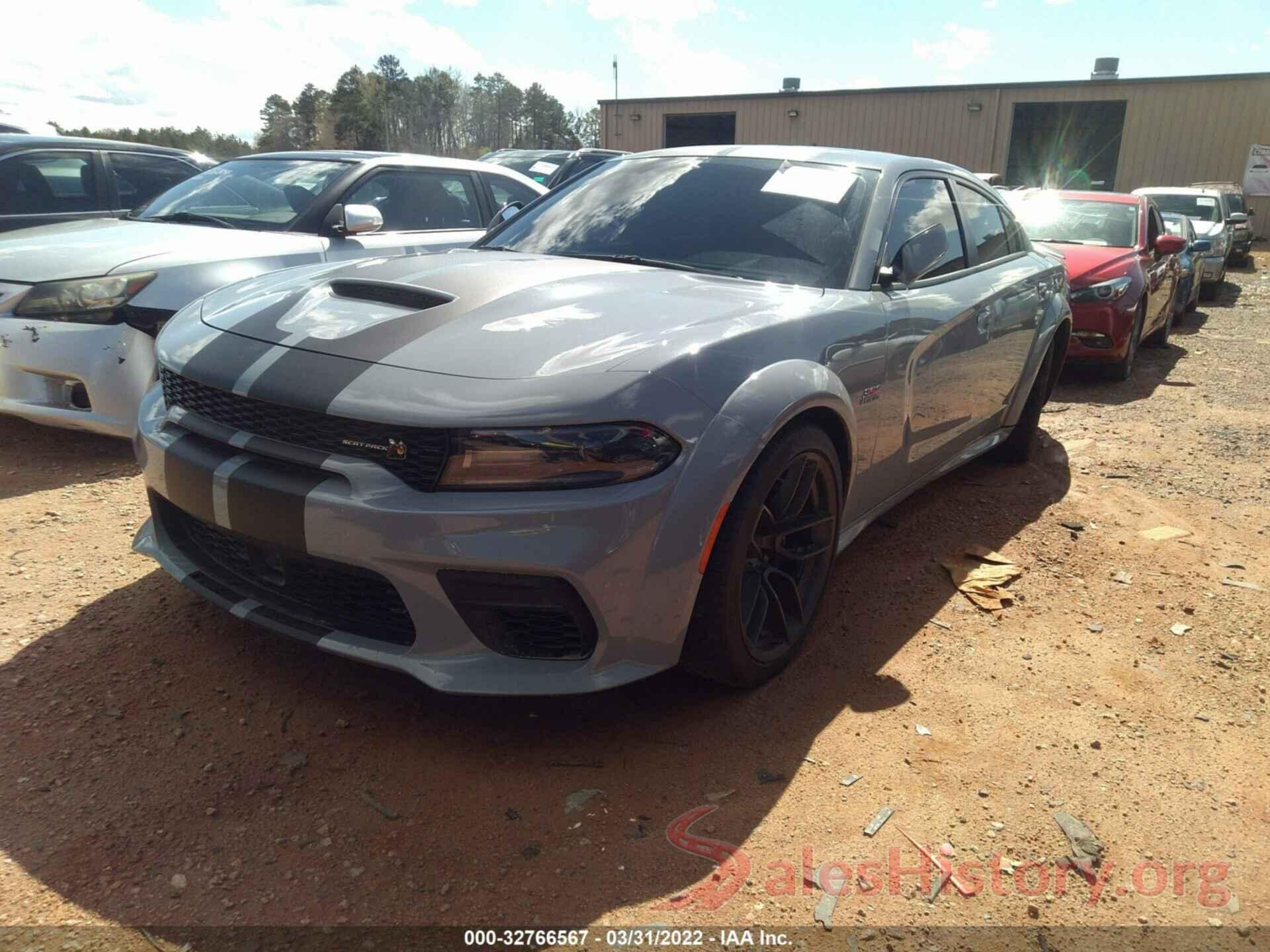 2C3CDXGJXMH654292 2021 DODGE CHARGER