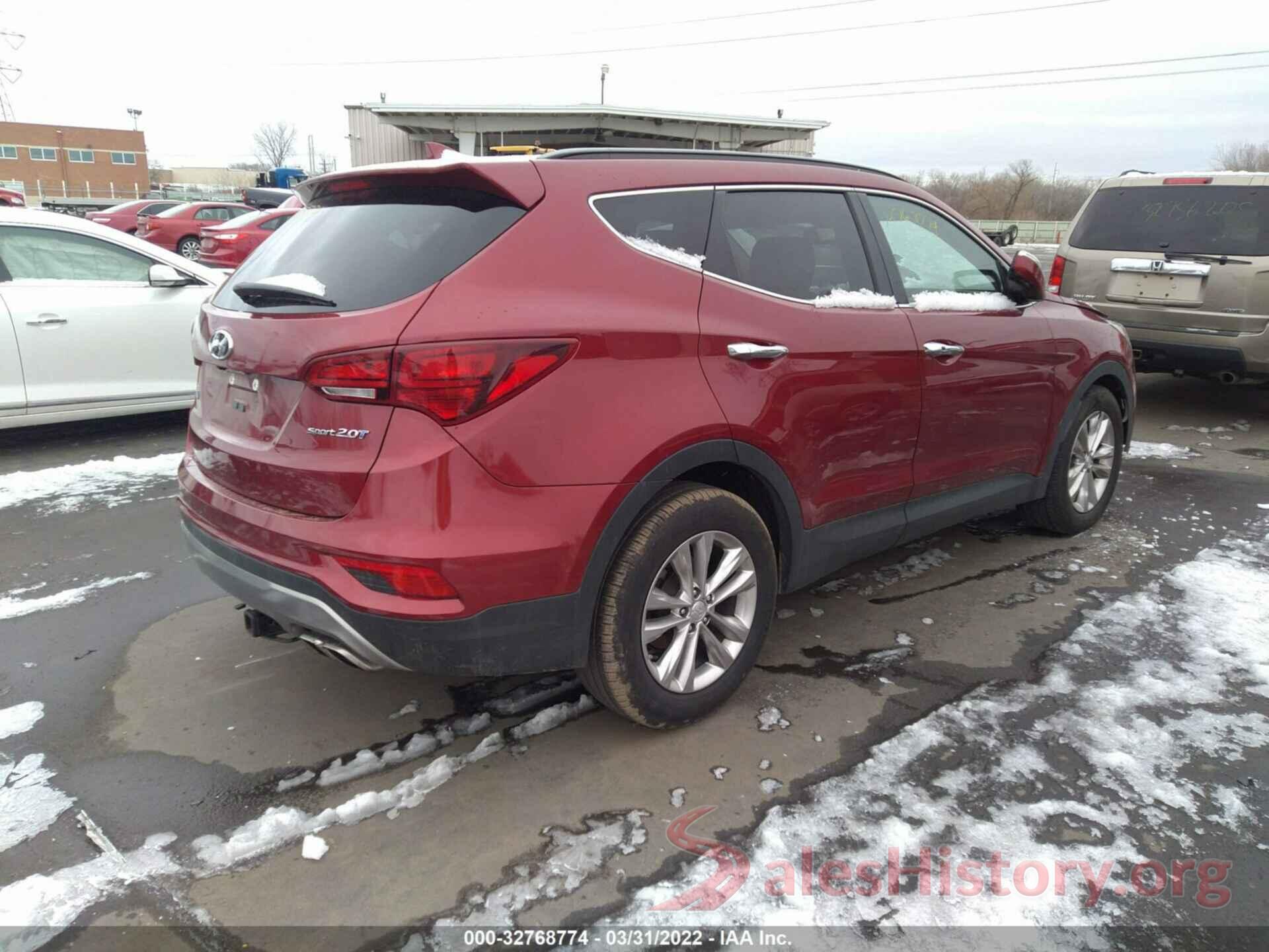 5XYZU4LA6HG477352 2017 HYUNDAI SANTA FE SPORT