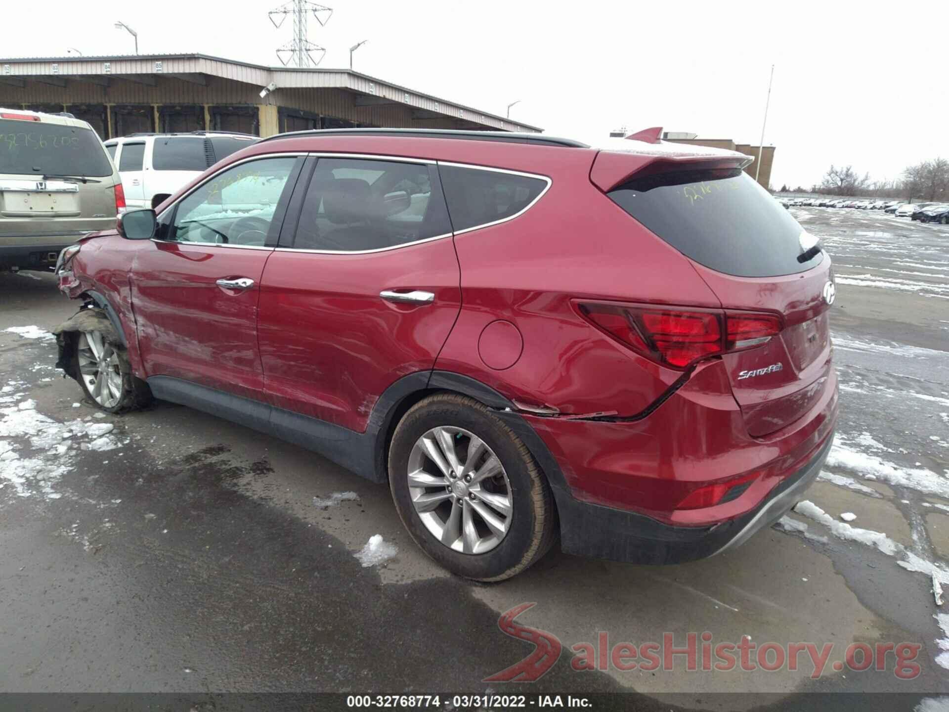 5XYZU4LA6HG477352 2017 HYUNDAI SANTA FE SPORT