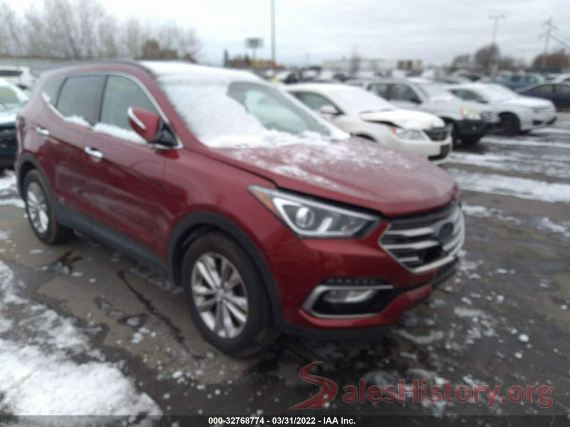 5XYZU4LA6HG477352 2017 HYUNDAI SANTA FE SPORT