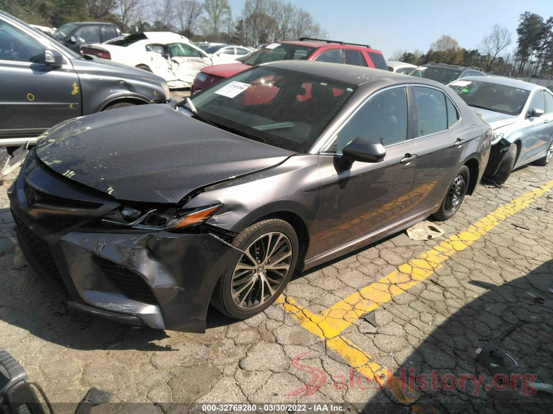 4T1B11HK0KU729124 2019 TOYOTA CAMRY